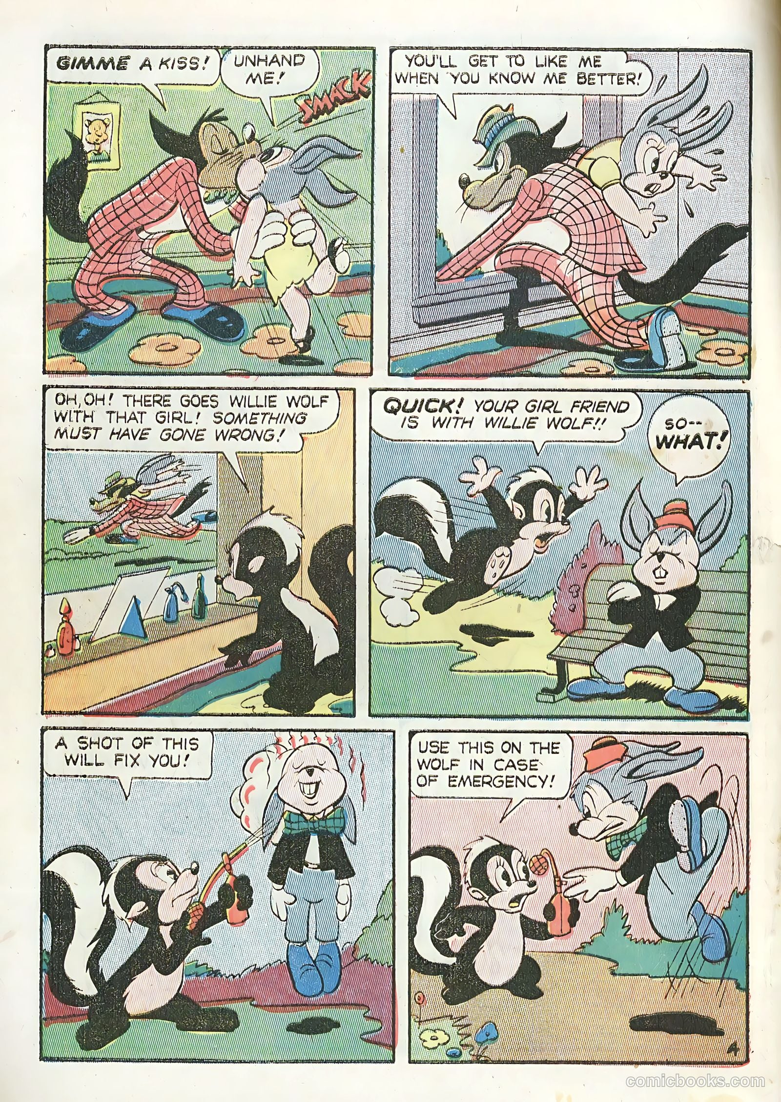 Funland Comics #1 (1945) — page 6 of 36