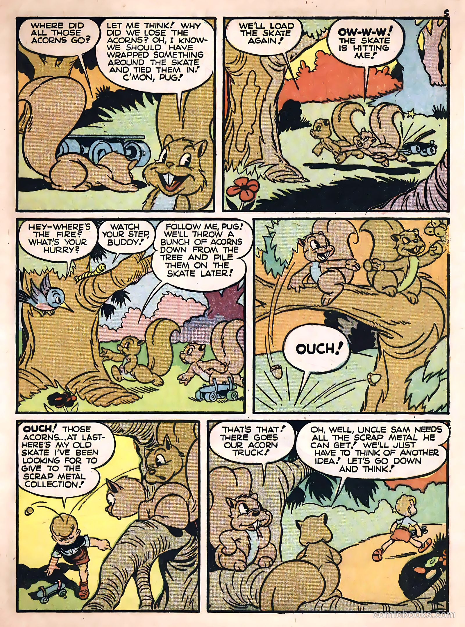 Funny Book #2 (1943) — page 5 of 66