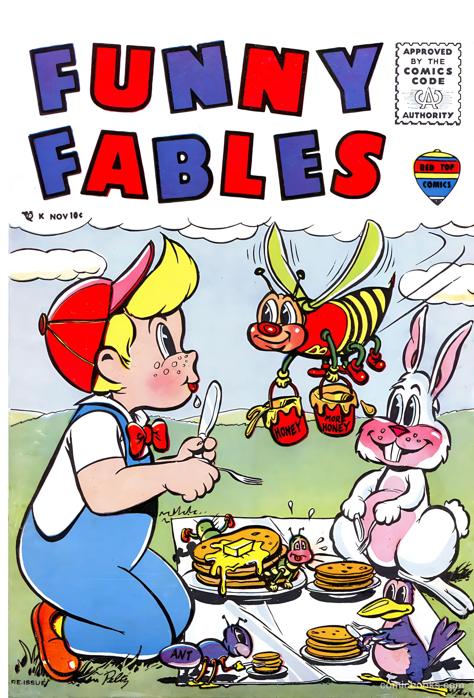 Funny Fables #2 cover