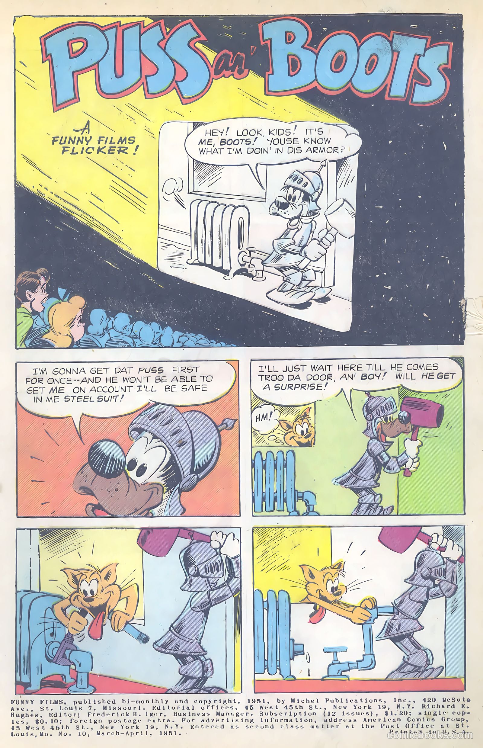 Funny Films #10 (1951) — page 2 of 29