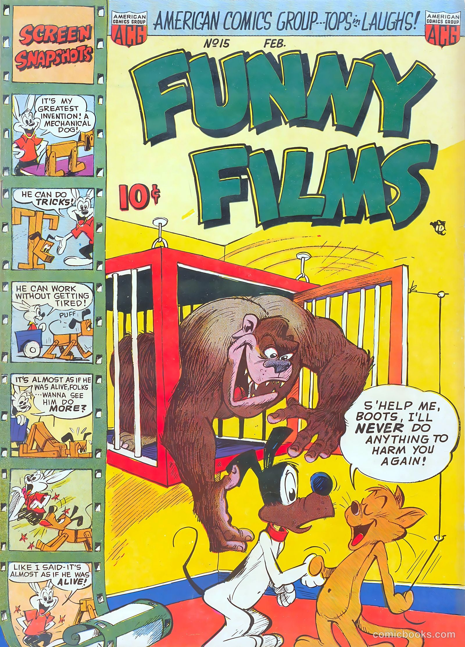 Funny Films #15 cover