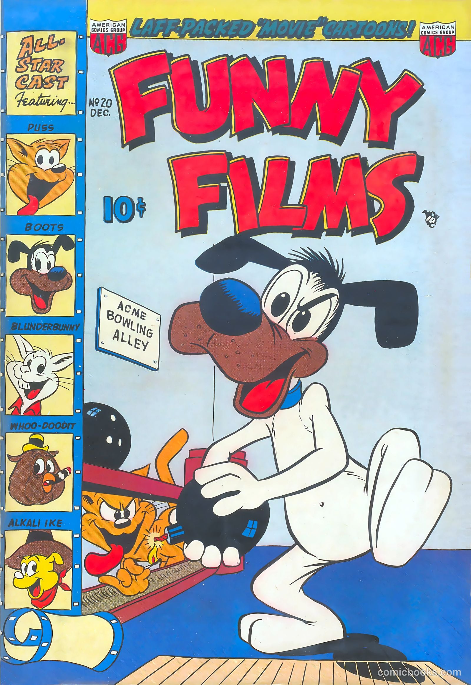 Funny Films #20 cover