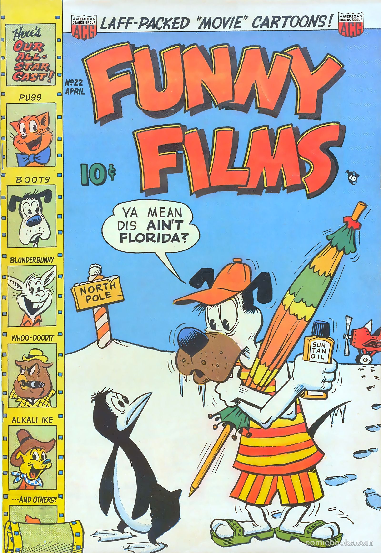 Funny Films #22 cover