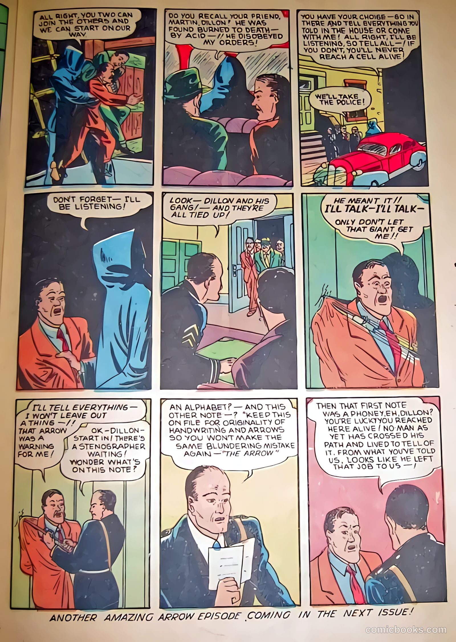 Funny Pages #10 (1939) — page 6 of 6