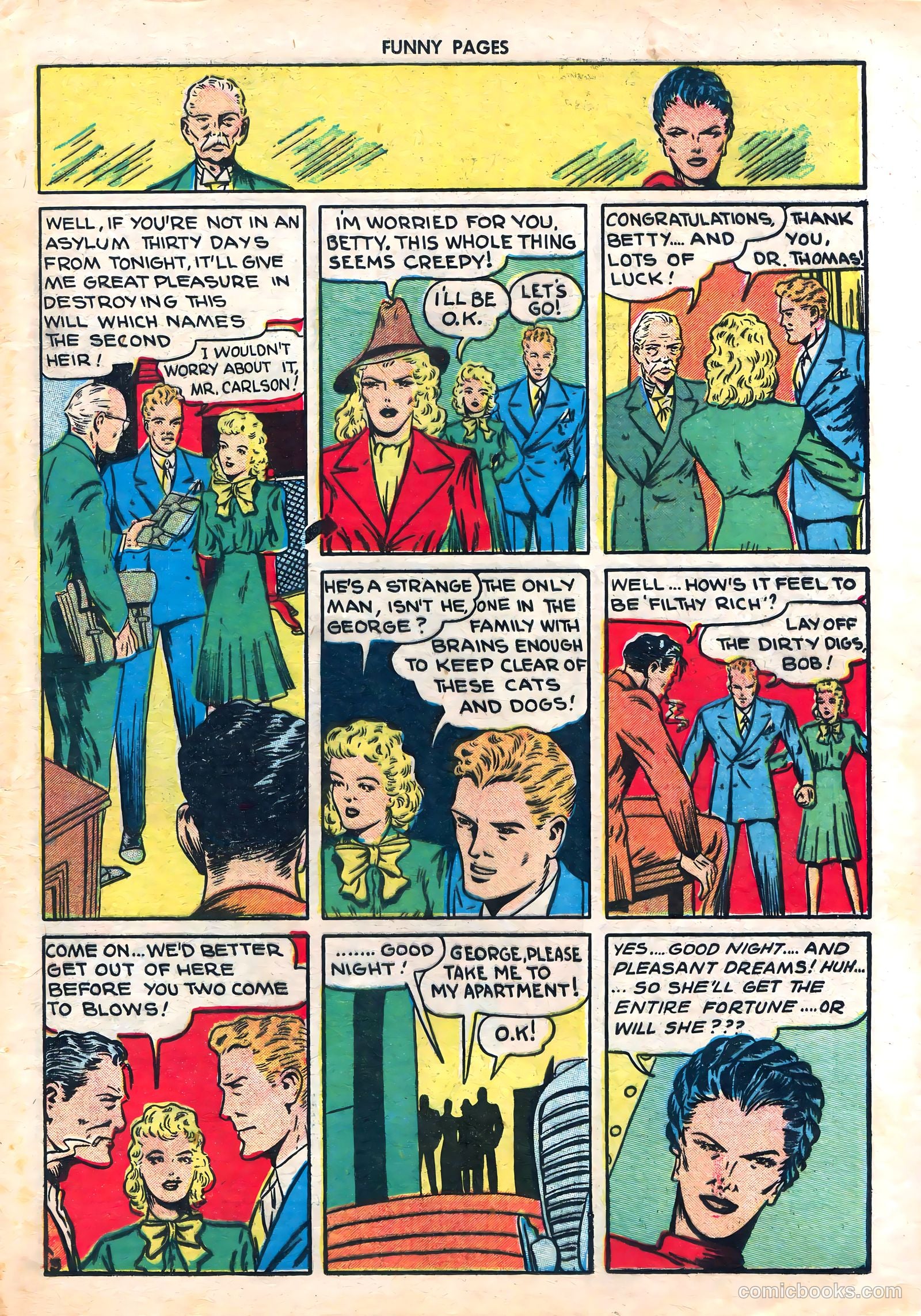Funny Pages #42 (1940) — page 4 of 50