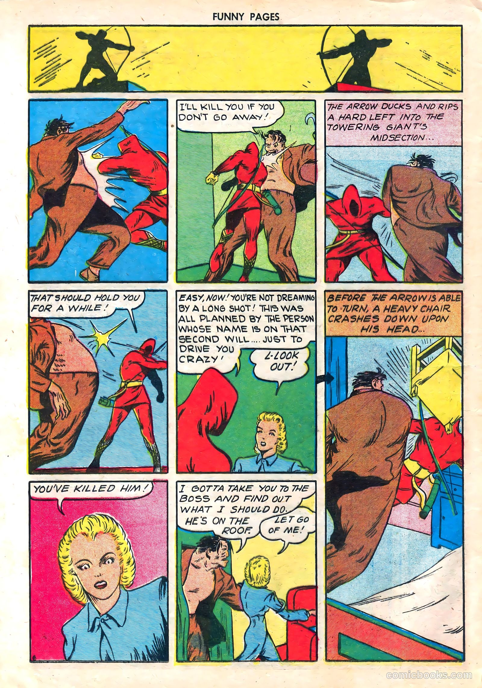 Funny Pages #42 (1940) — page 7 of 50