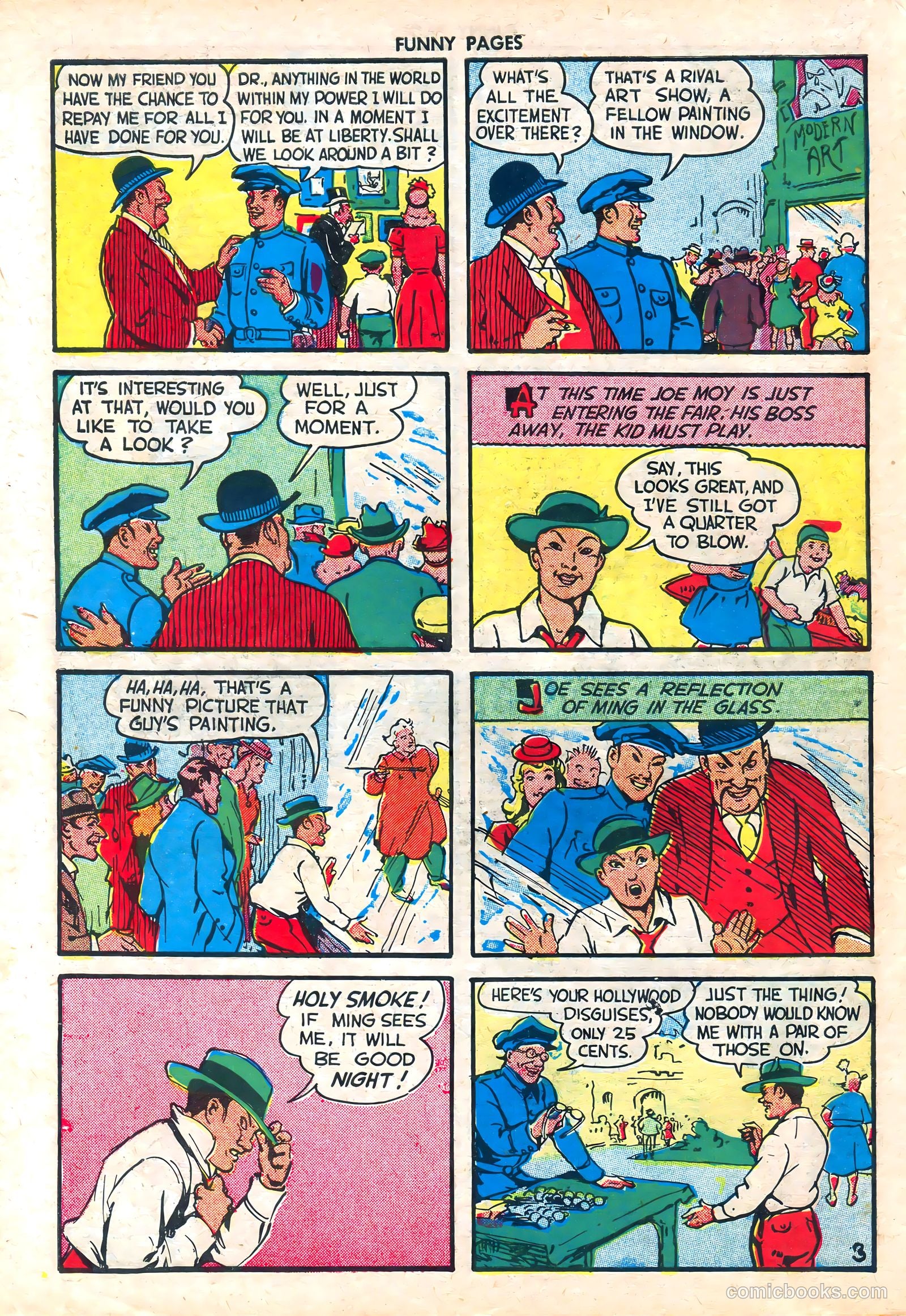 Funny Pages #42 (1940) — page 13 of 50