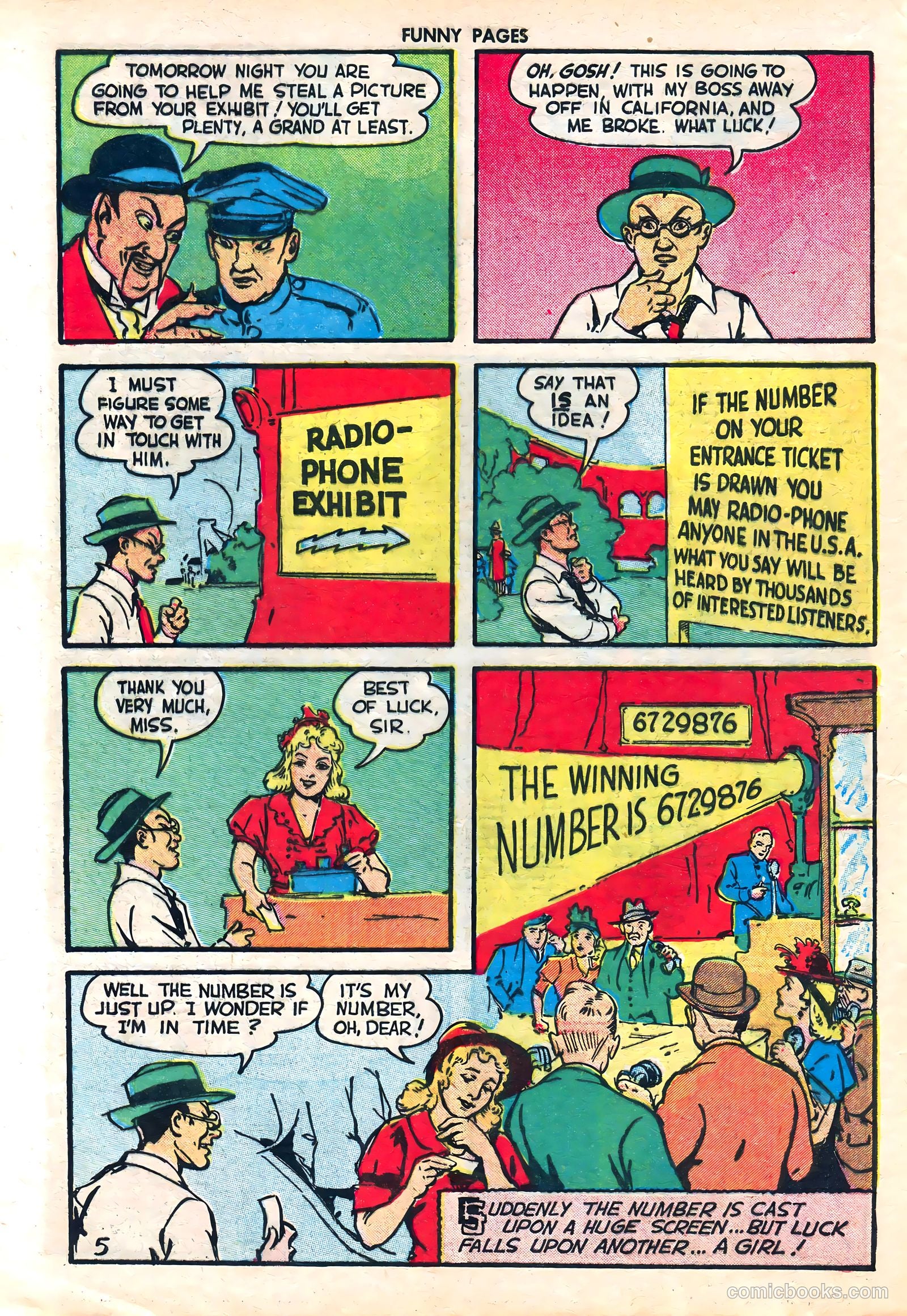 Funny Pages #42 (1940) — page 15 of 50