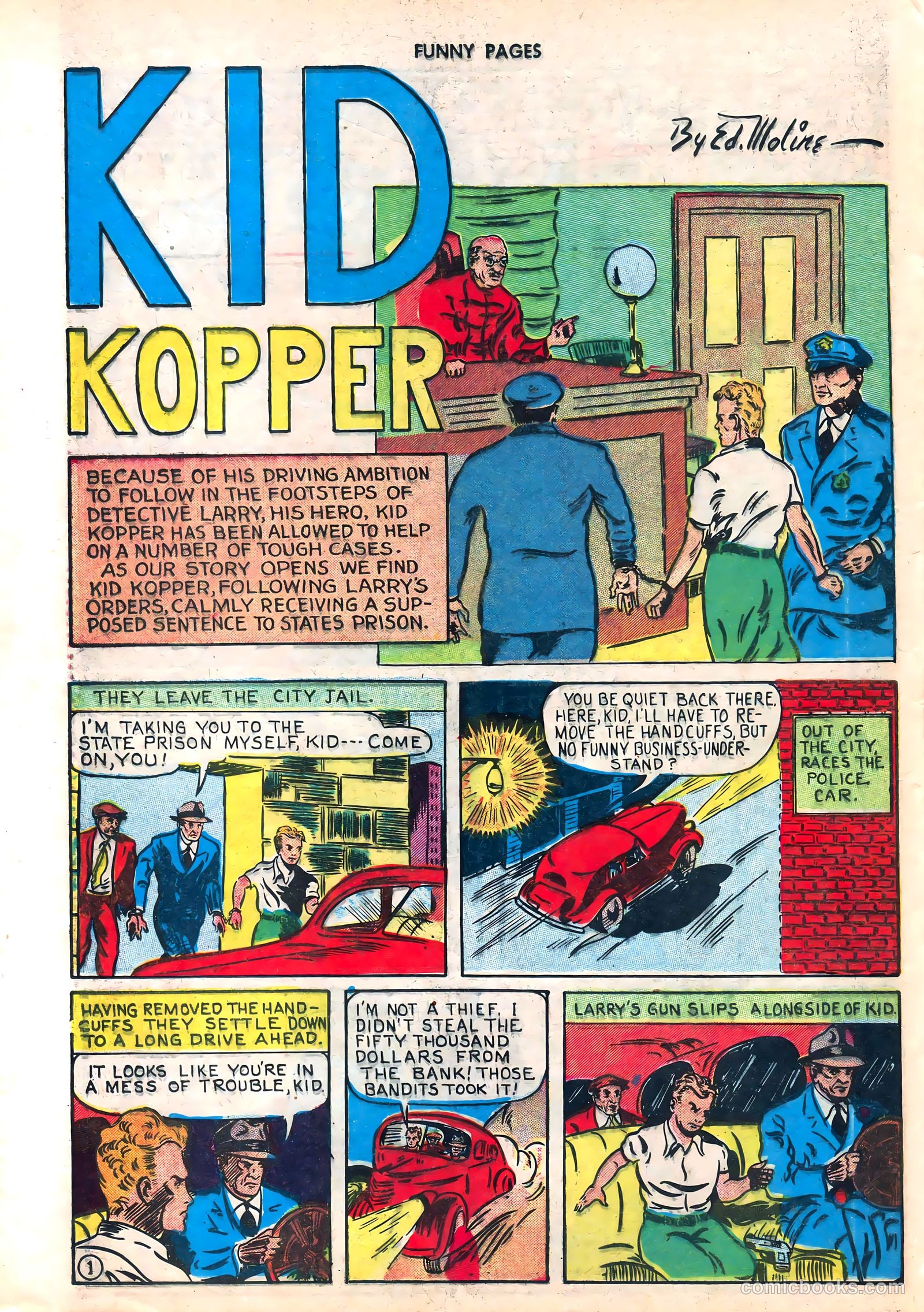 Funny Pages #42 (1940) — page 19 of 50