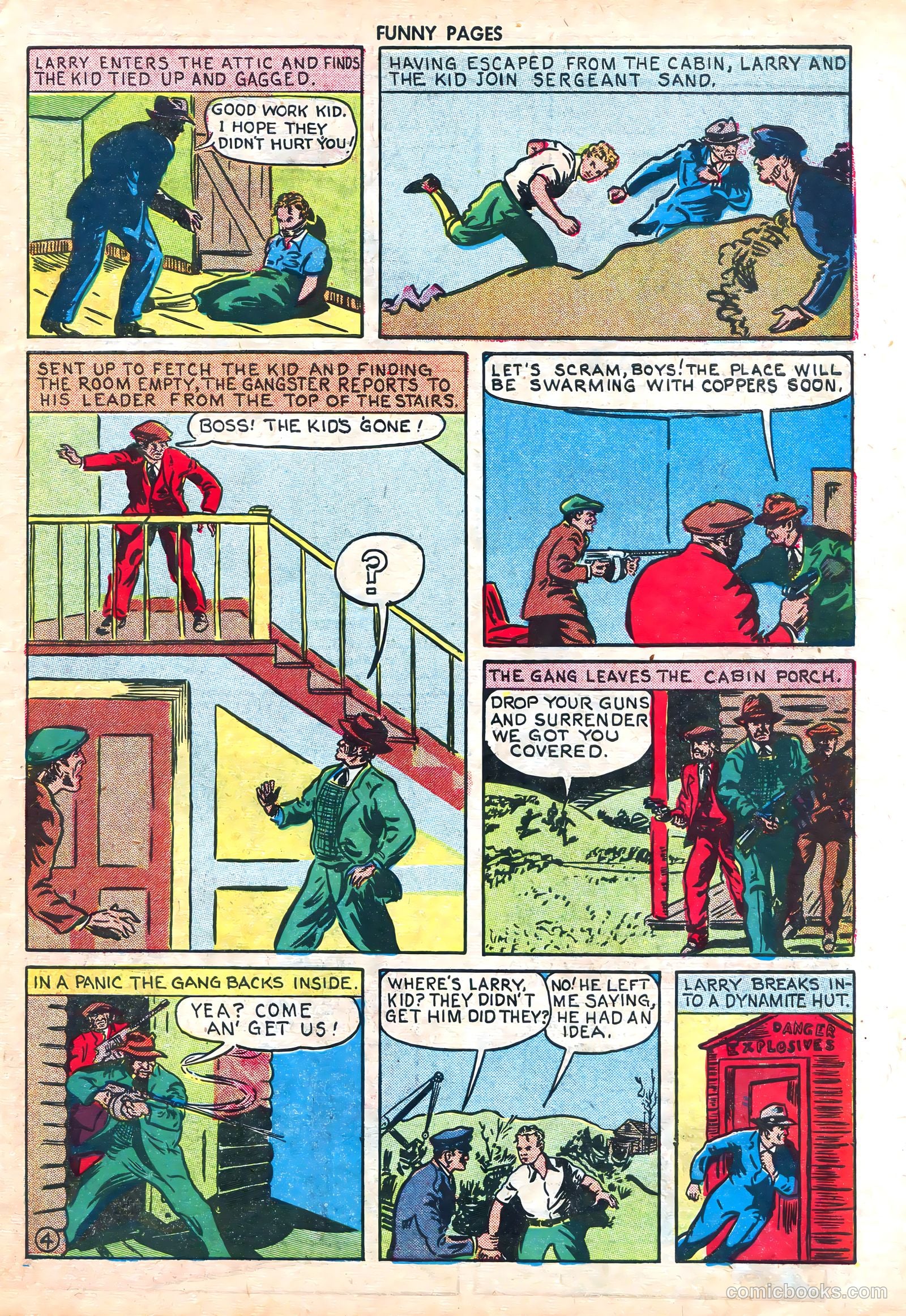 Funny Pages #42 (1940) — page 22 of 50