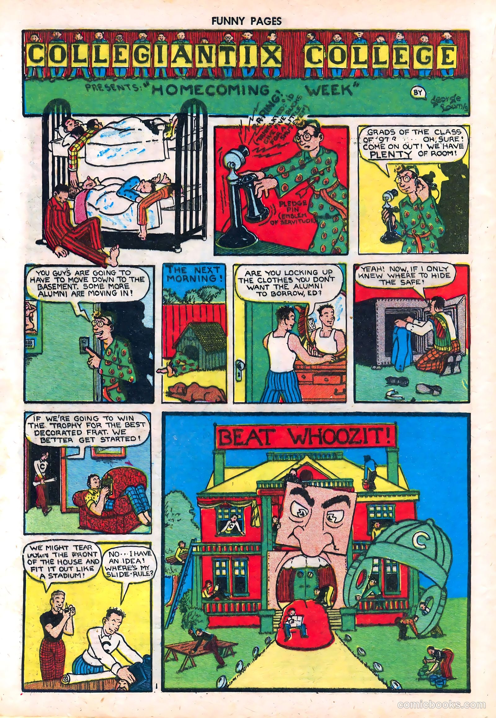 Funny Pages #42 (1940) — page 34 of 50