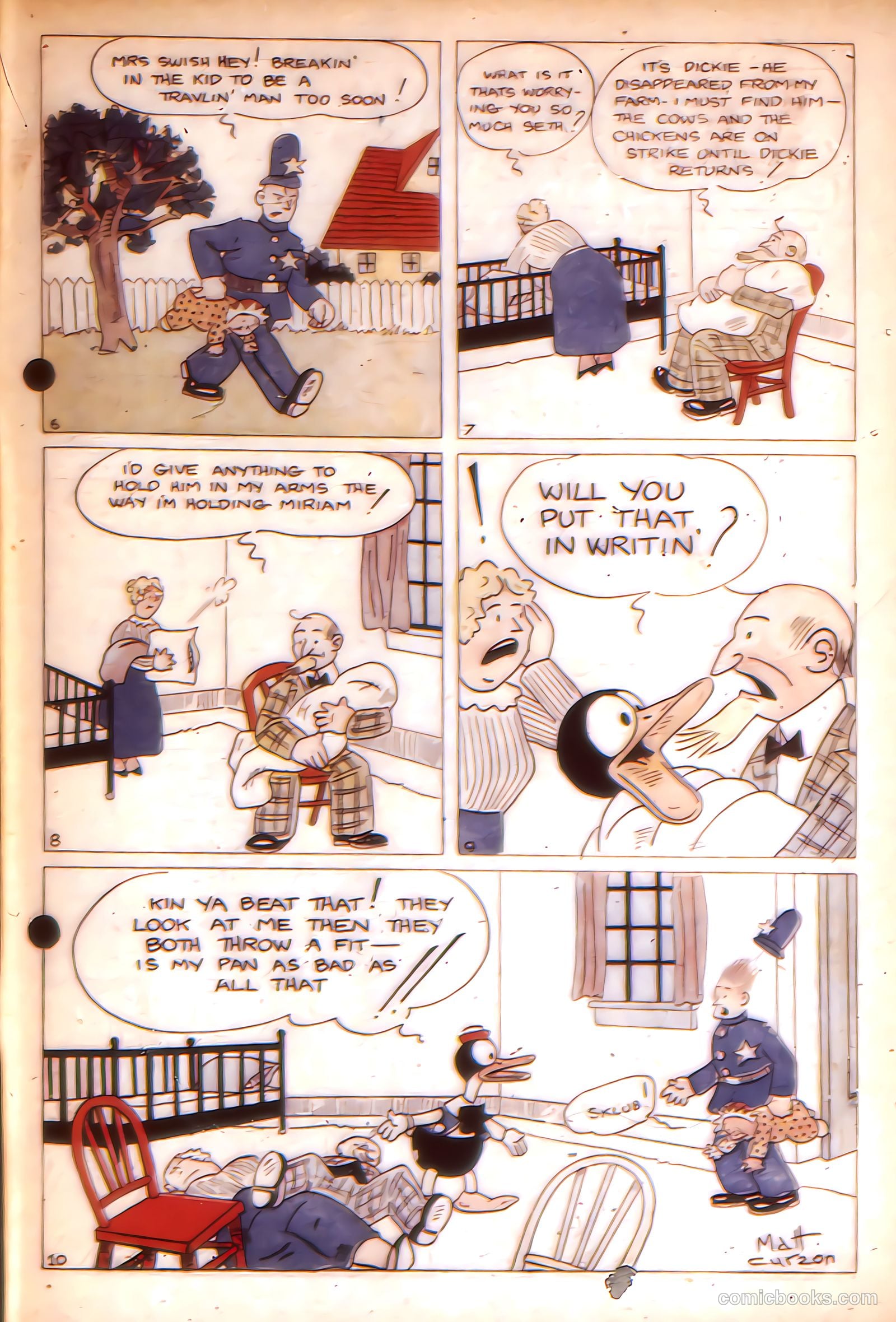 Funny Pages #6 (1938) — page 61 of 66