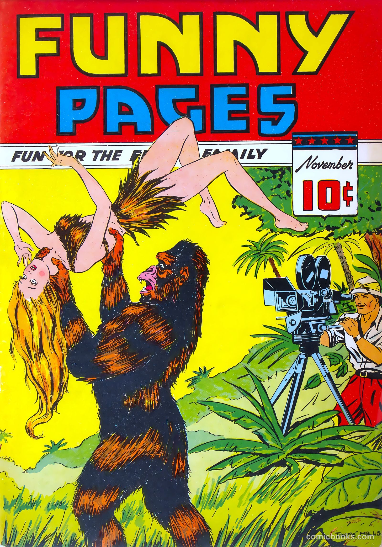 Funny Pages #9 cover
