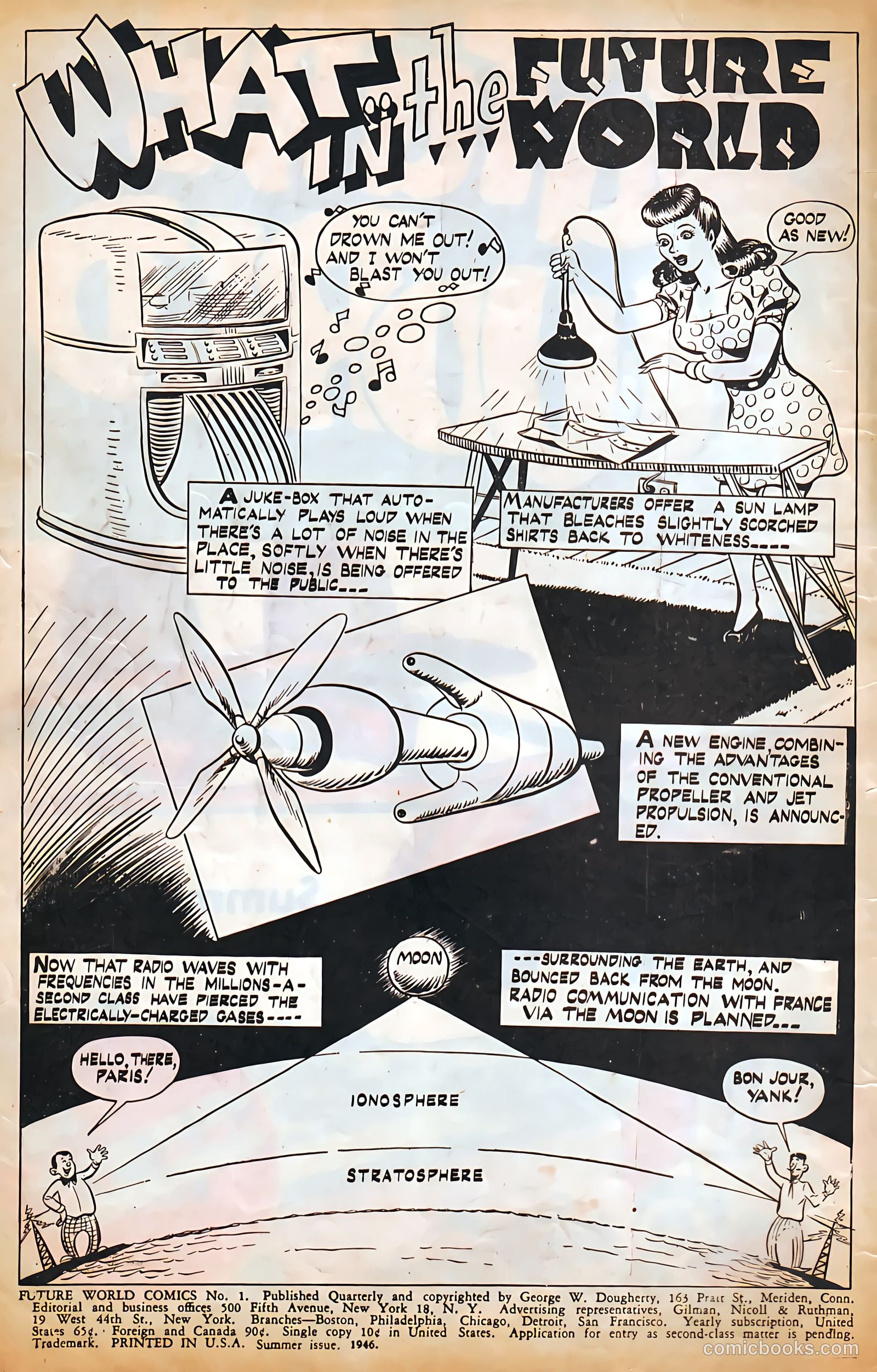Future World Comics #1 (1946) — page 2 of 52
