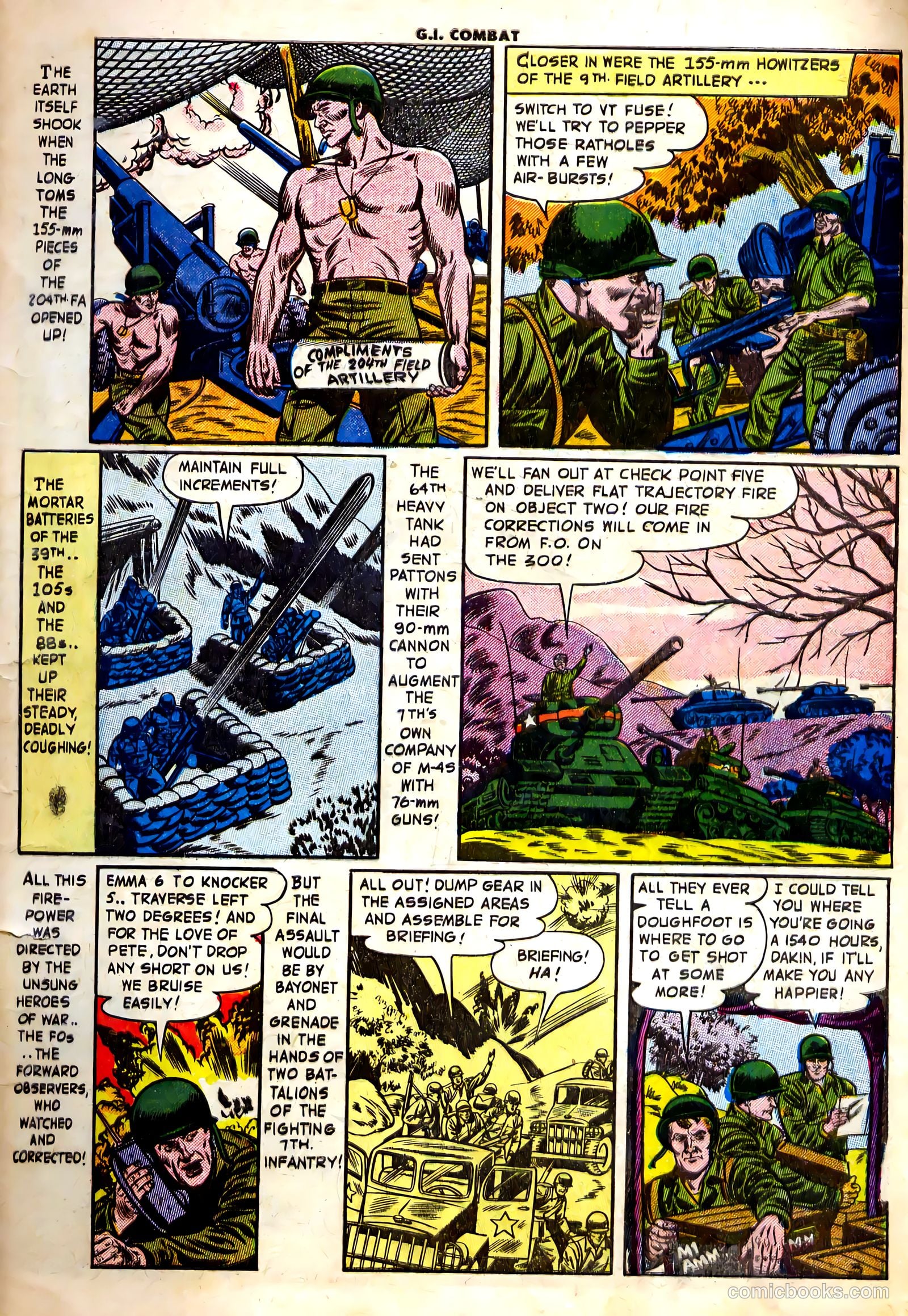 G.I. Combat #10 (1953) — page 5 of 28