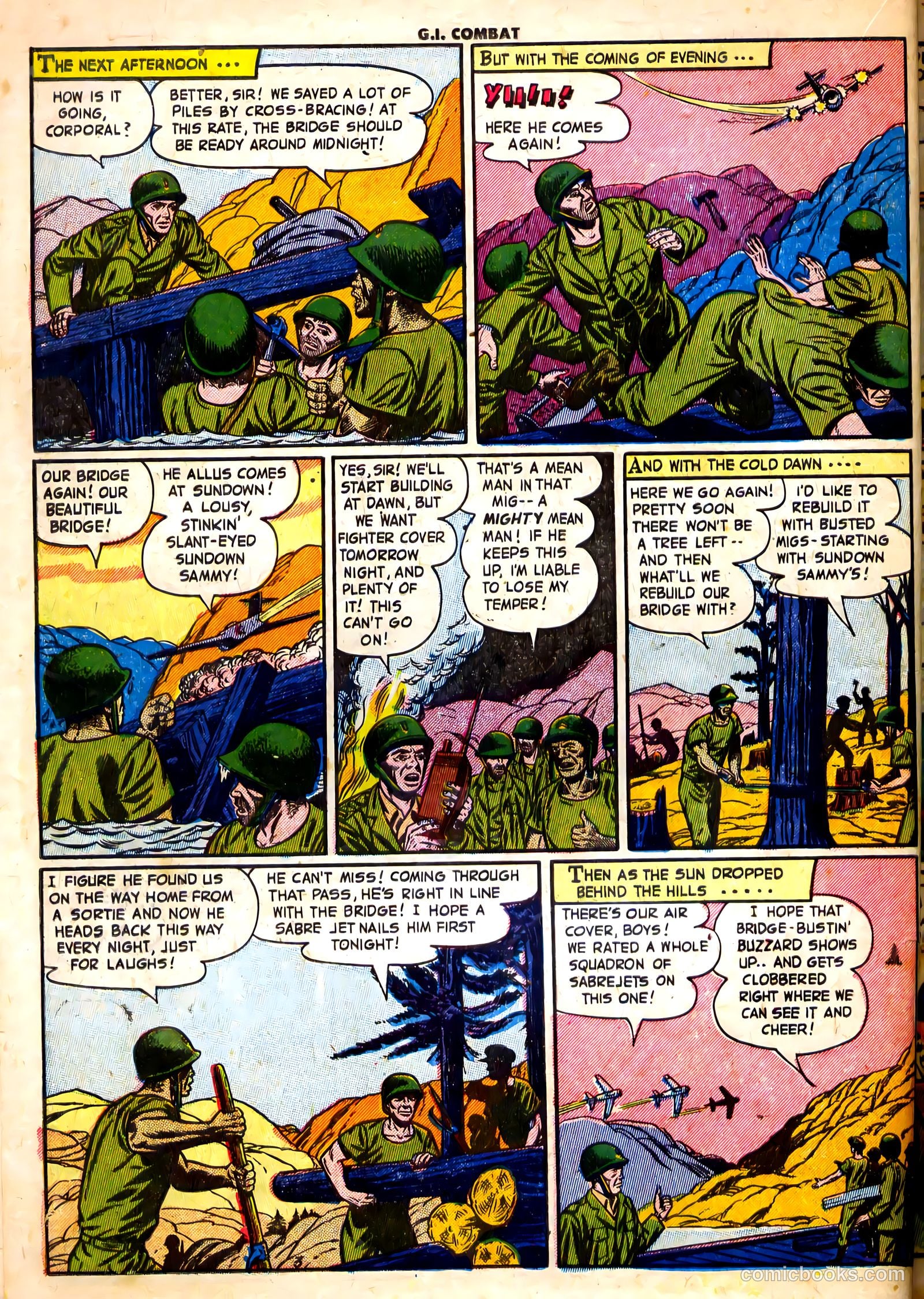 G.I. Combat #10 (1953) — page 10 of 28
