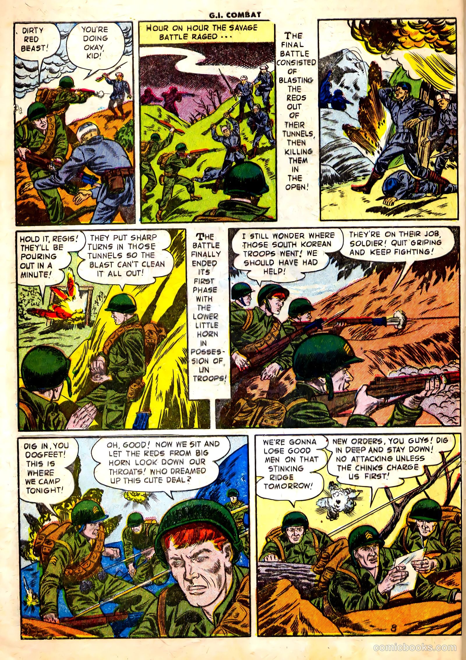 G.I. Combat #10 (1953) — page 11 of 28