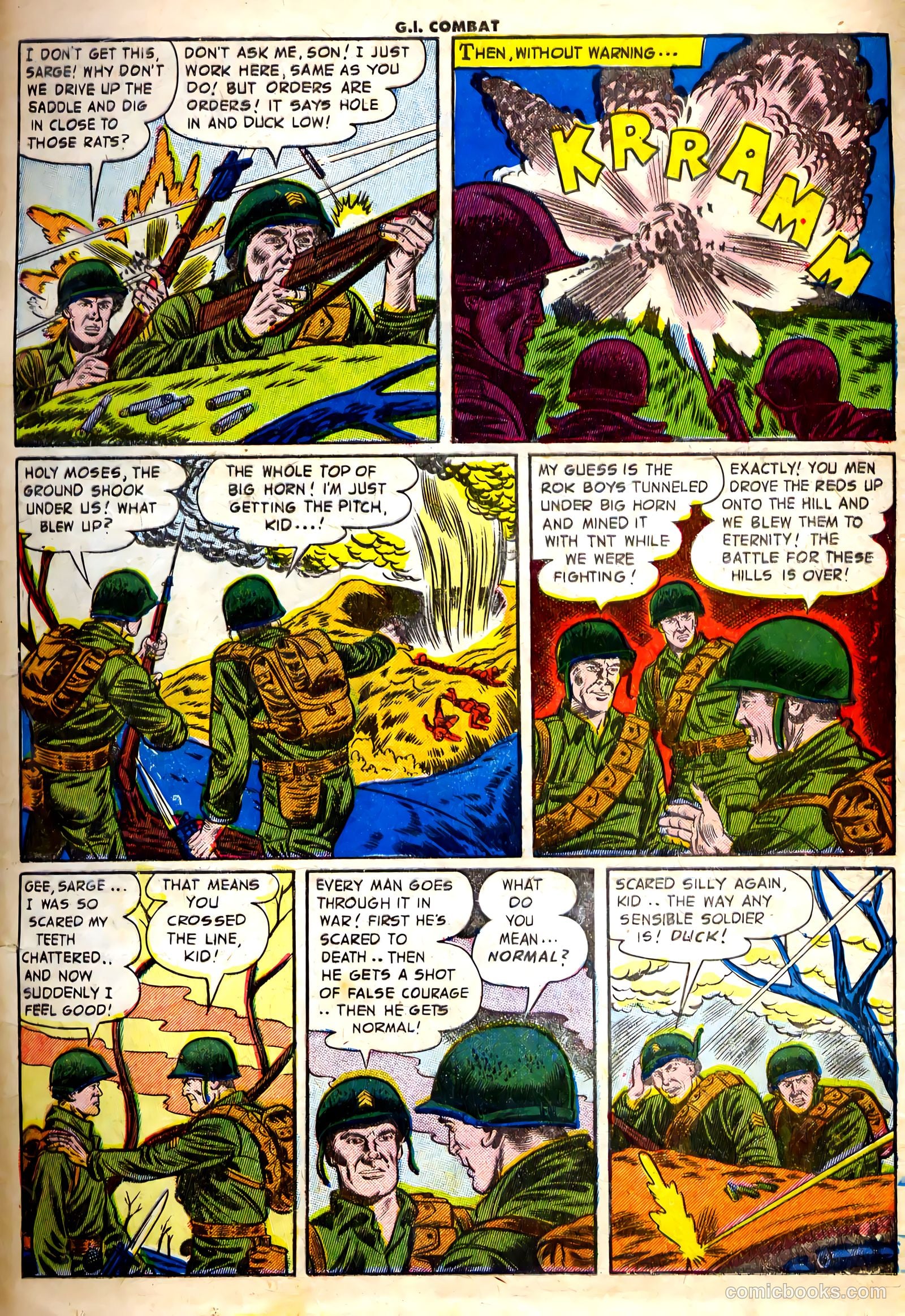G.I. Combat #10 (1953) — page 12 of 28