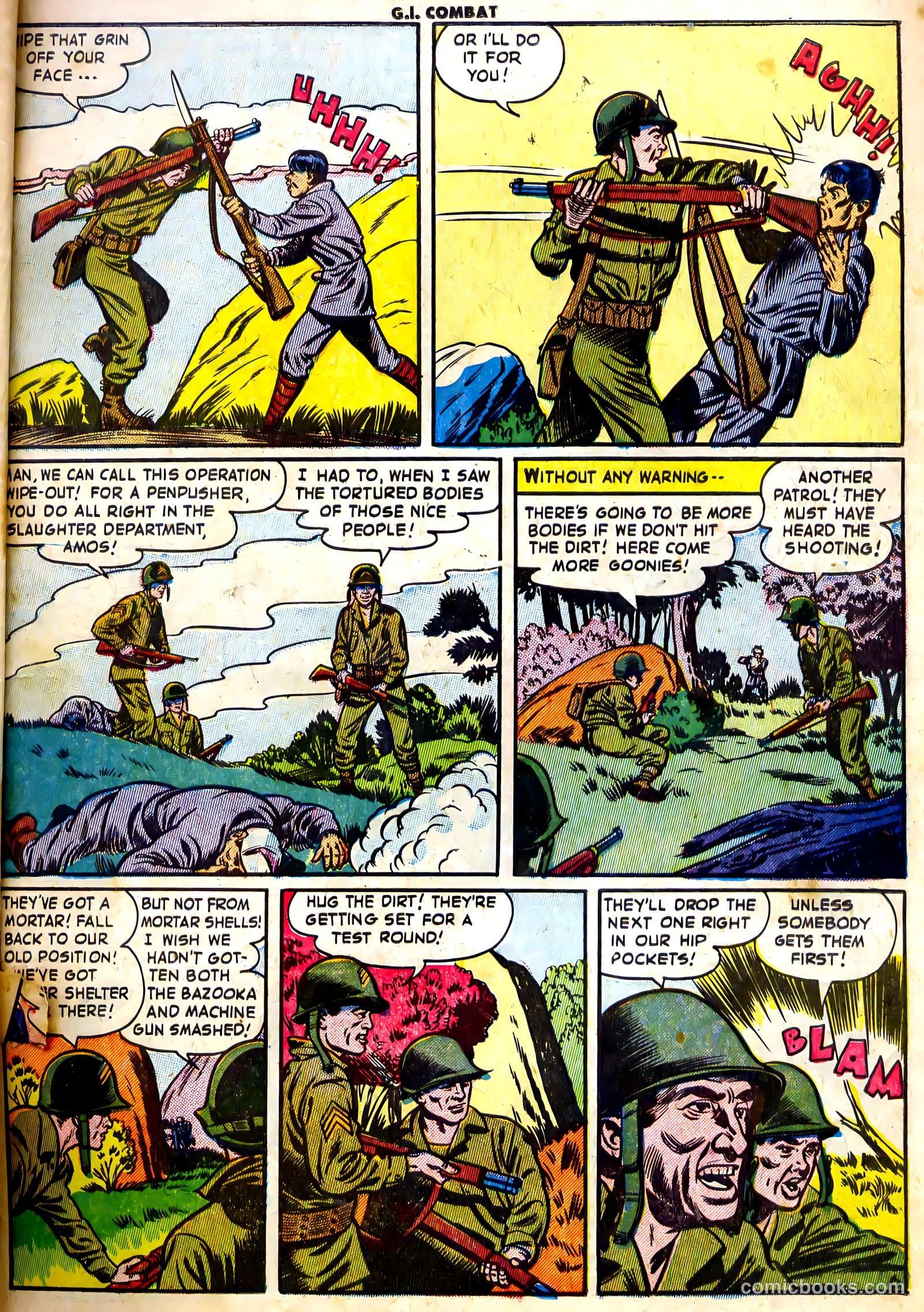 G.I. Combat #10 (1953) — page 15 of 28