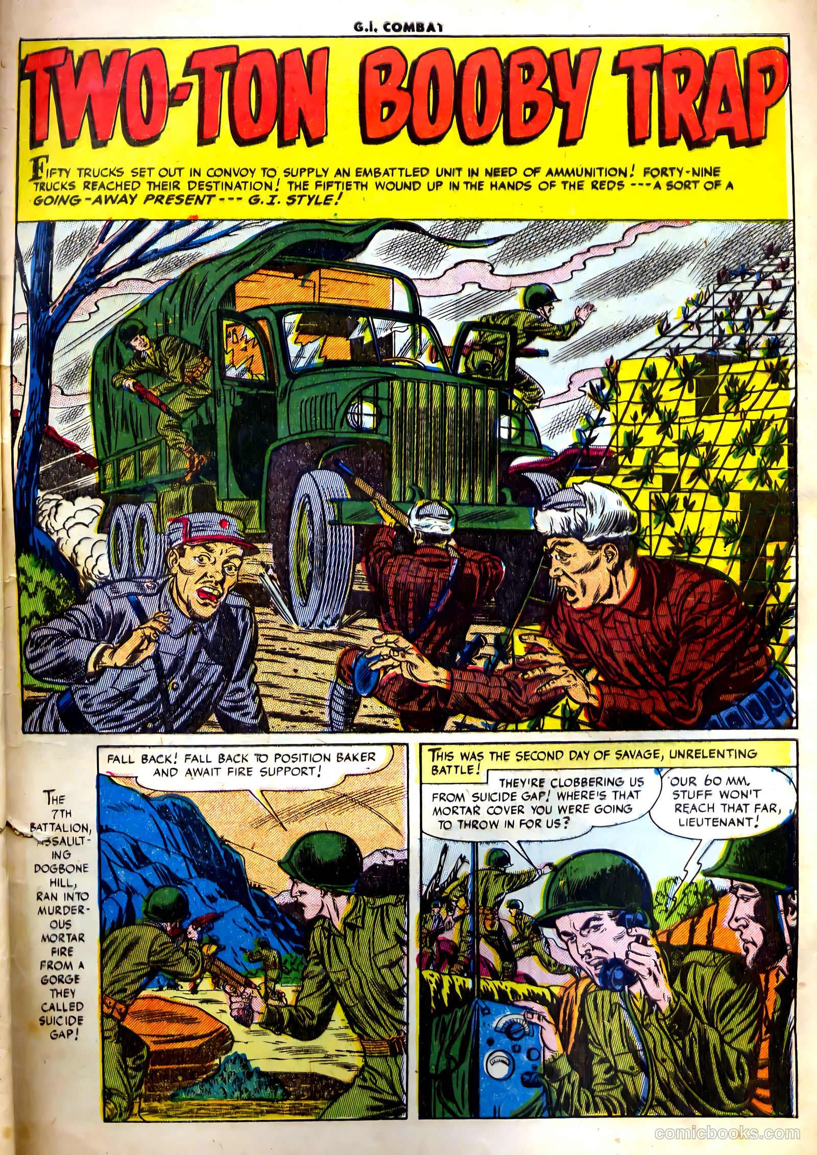 G.I. Combat #10 (1953) — page 19 of 28