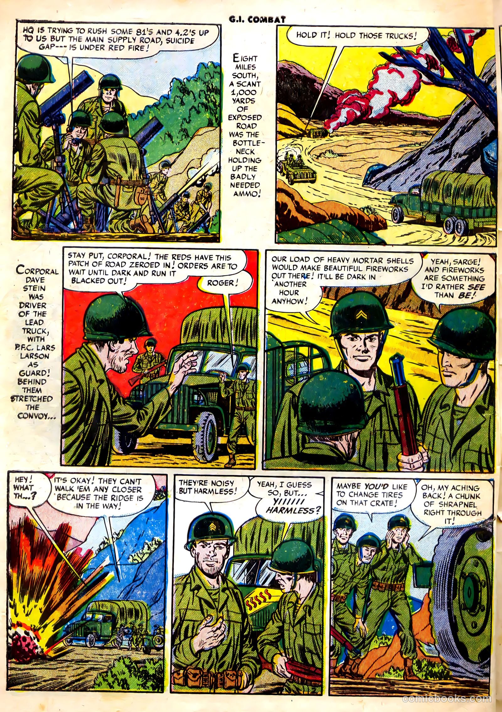 G.I. Combat #10 (1953) — page 20 of 28