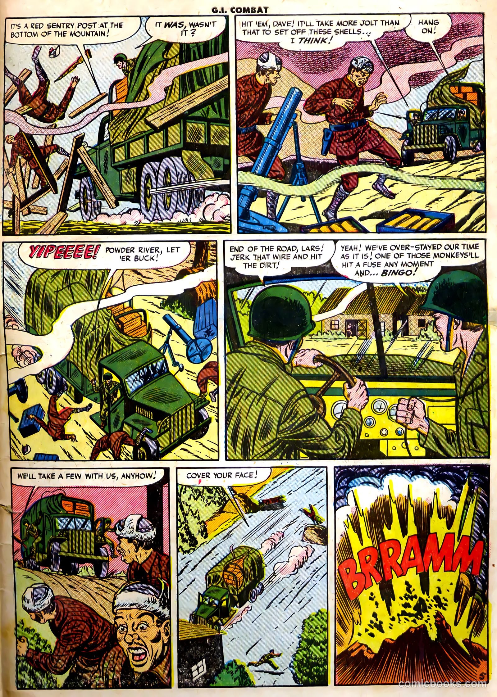 G.I. Combat #10 (1953) — page 23 of 28