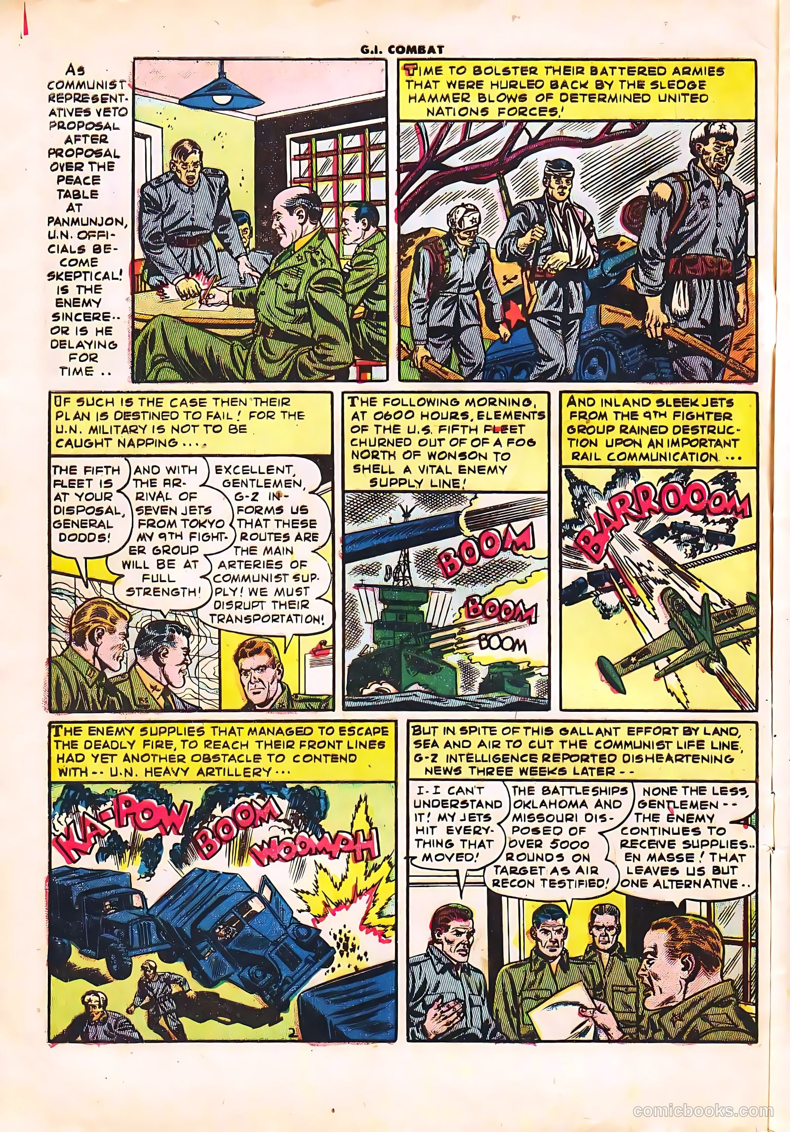 G.I. Combat #13 (1954) — page 4 of 36