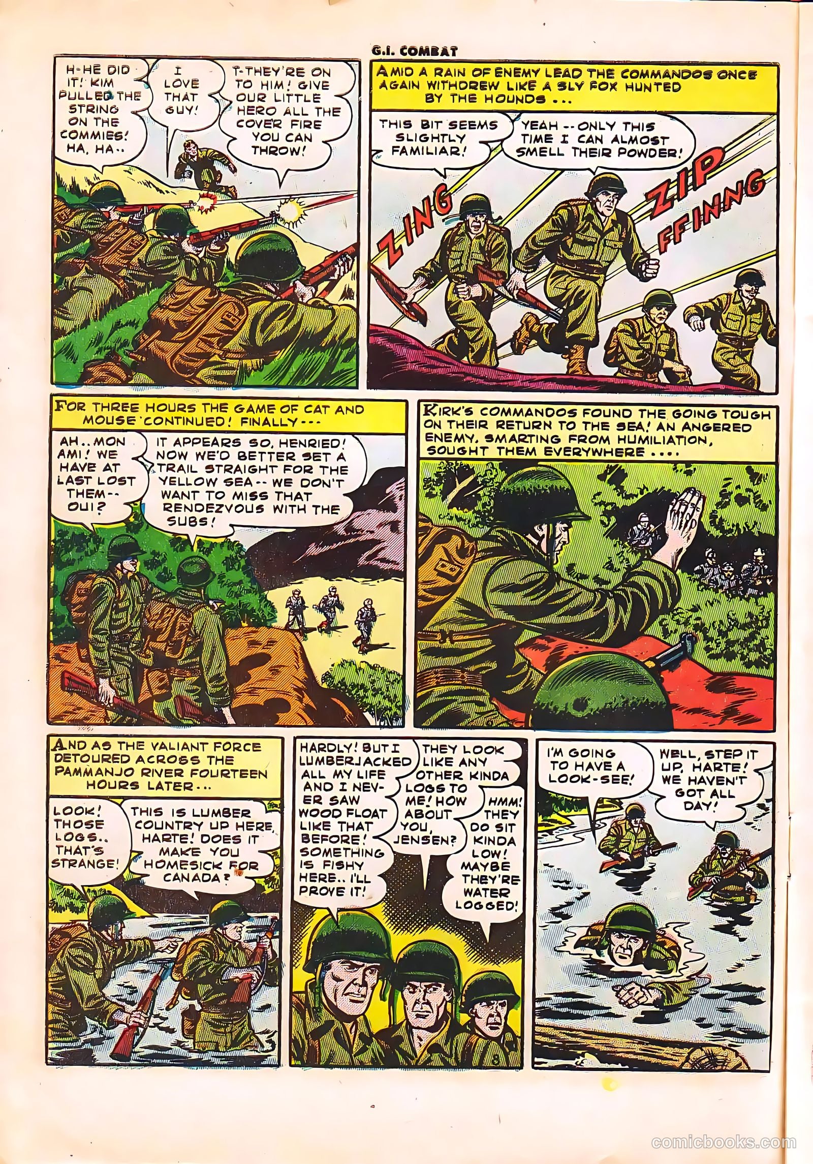 G.I. Combat #13 (1954) — page 10 of 36