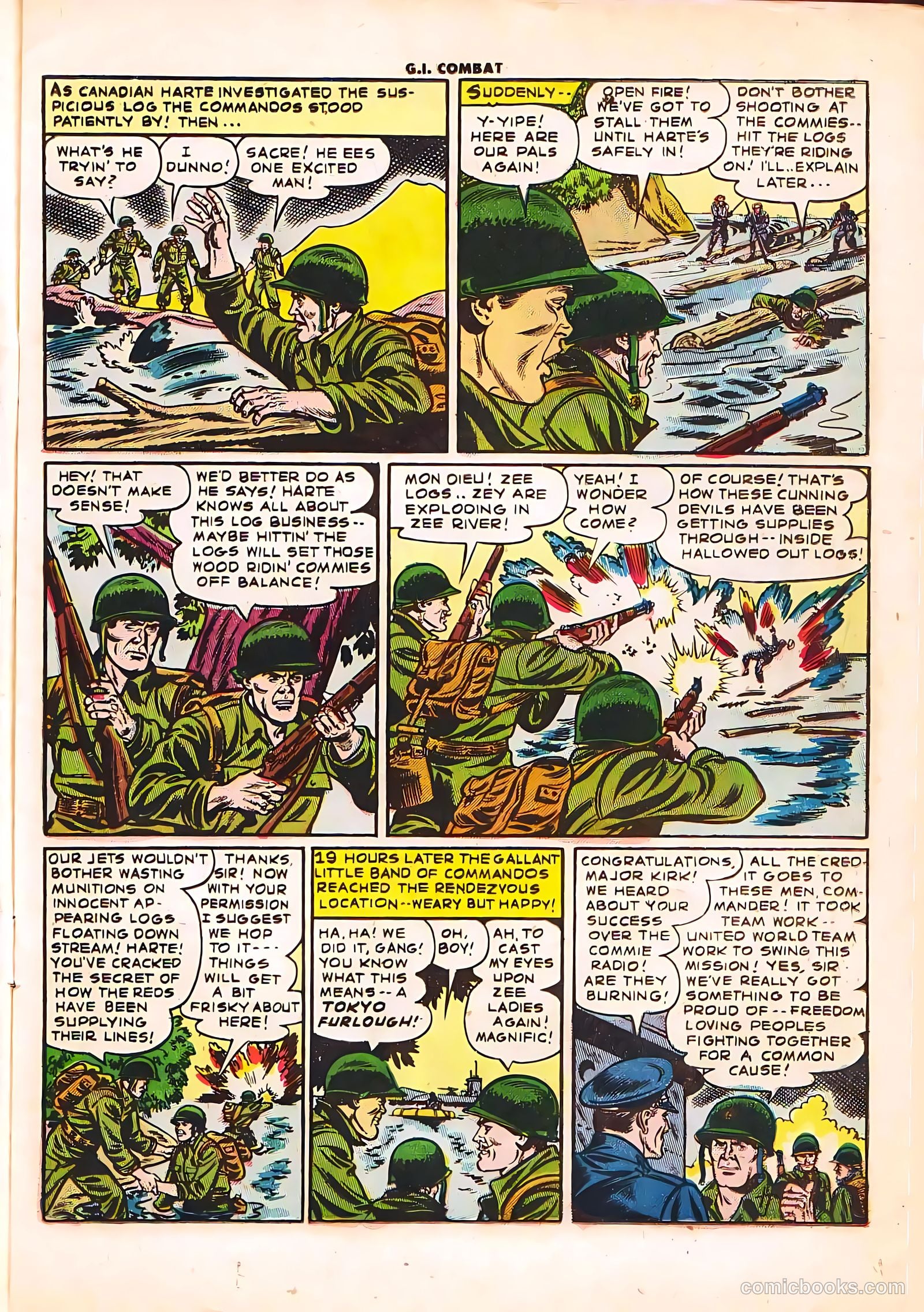 G.I. Combat #13 (1954) — page 11 of 36