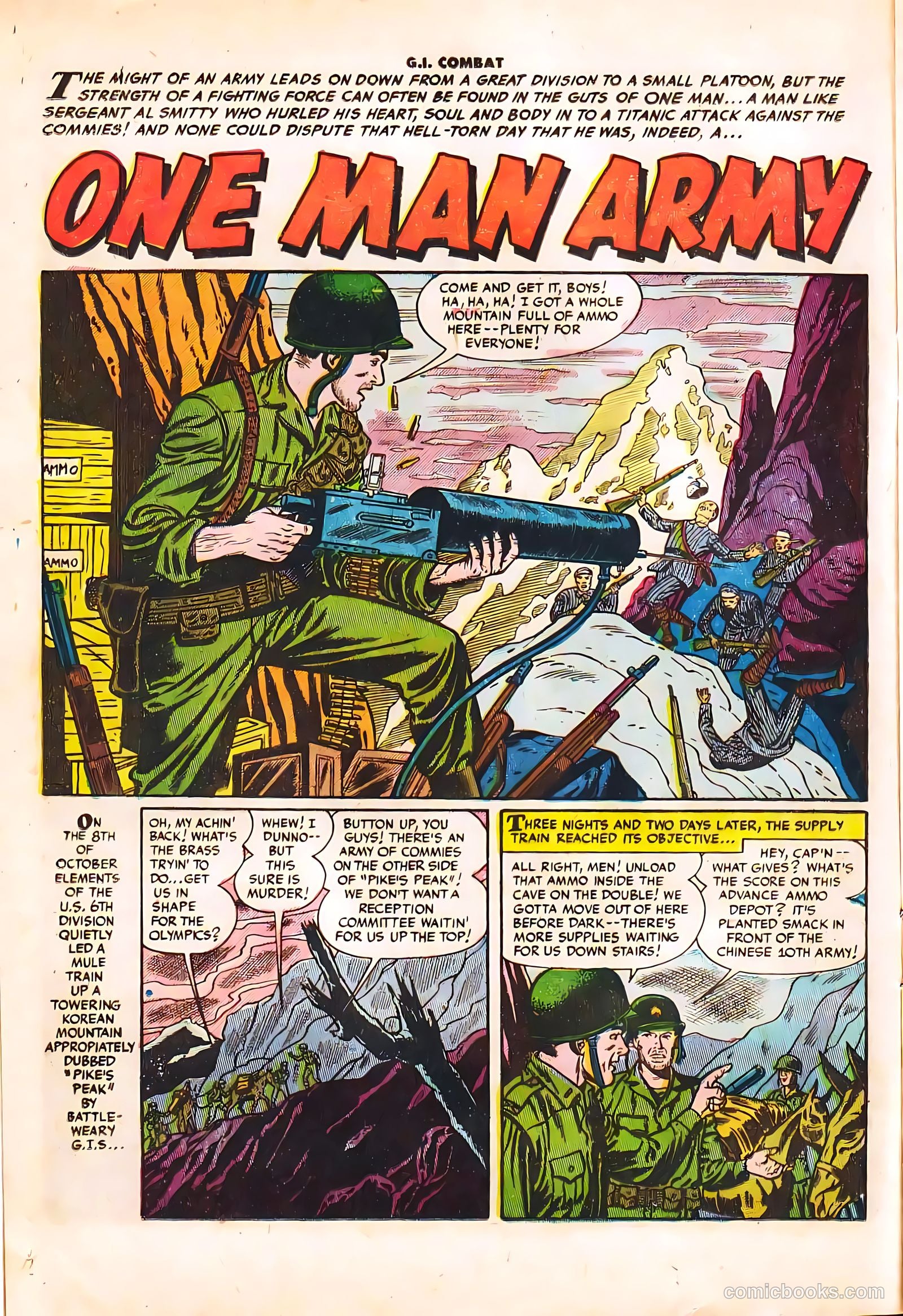 G.I. Combat #13 (1954) — page 12 of 36