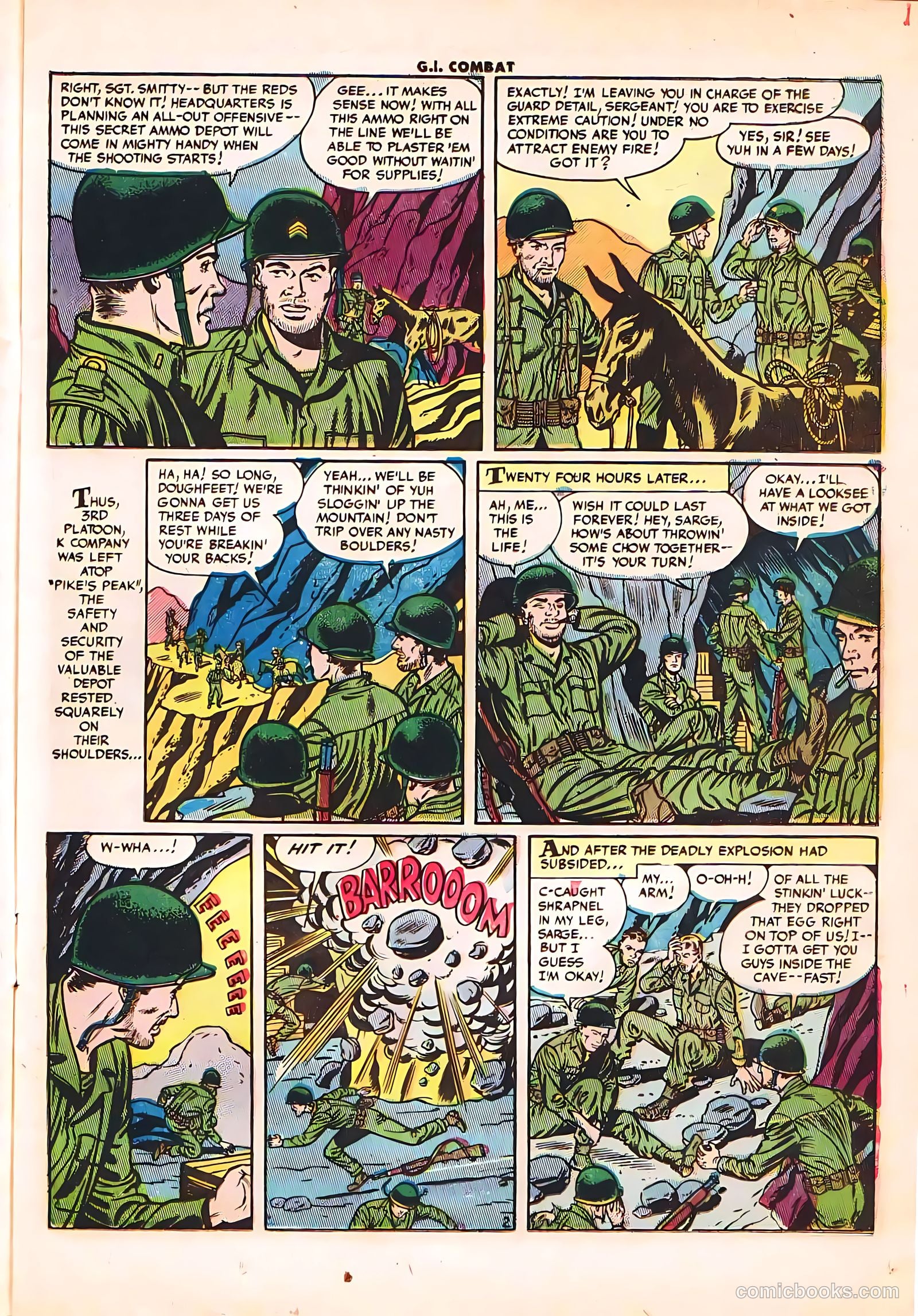 G.I. Combat #13 (1954) — page 13 of 36