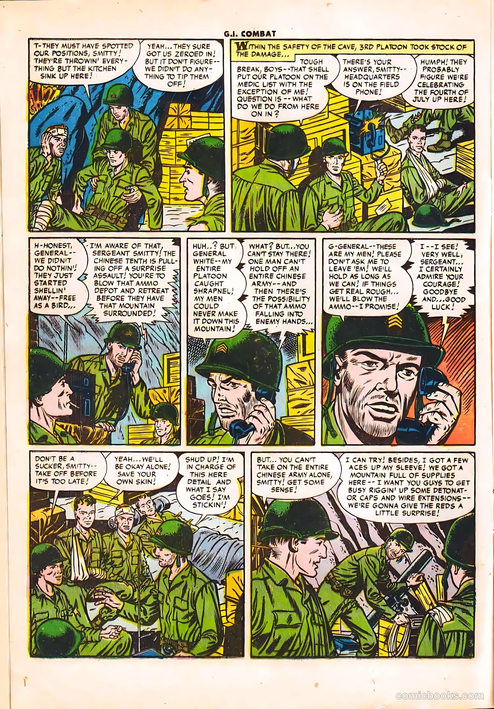 G.I. Combat #13 (1954) — page 14 of 36