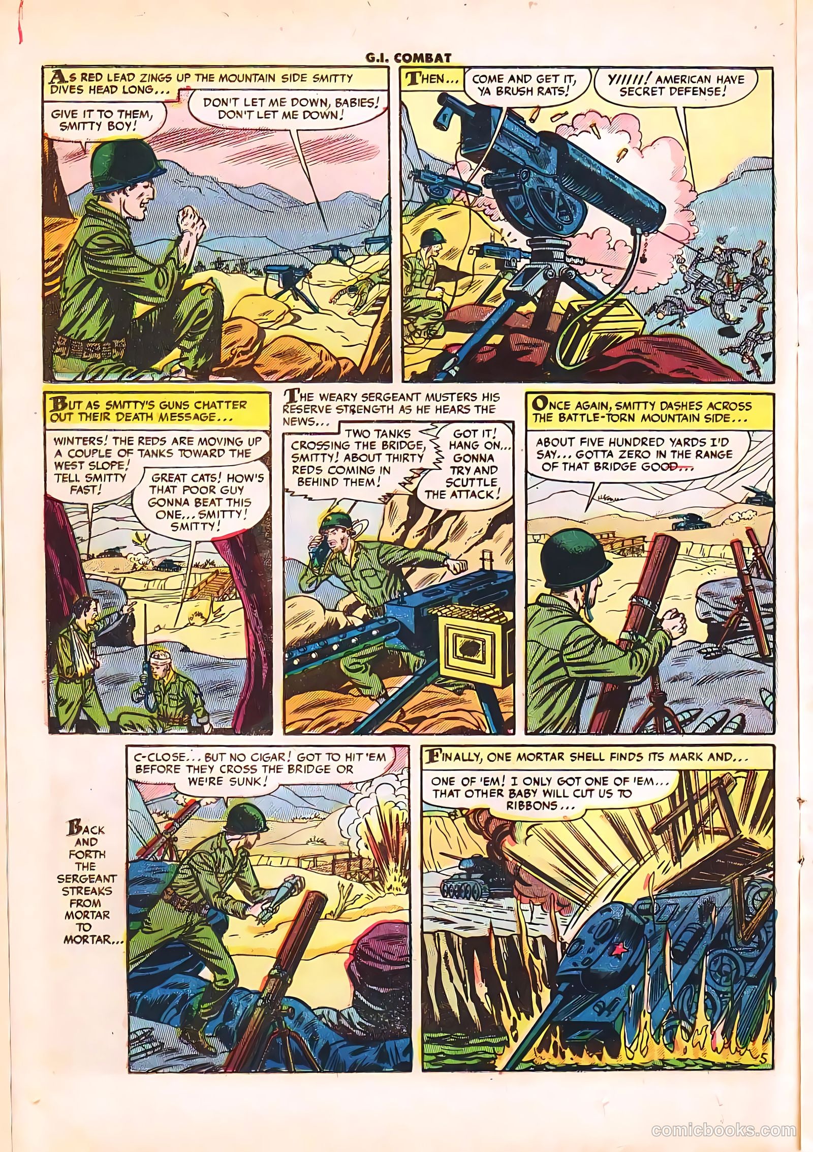 G.I. Combat #13 (1954) — page 16 of 36