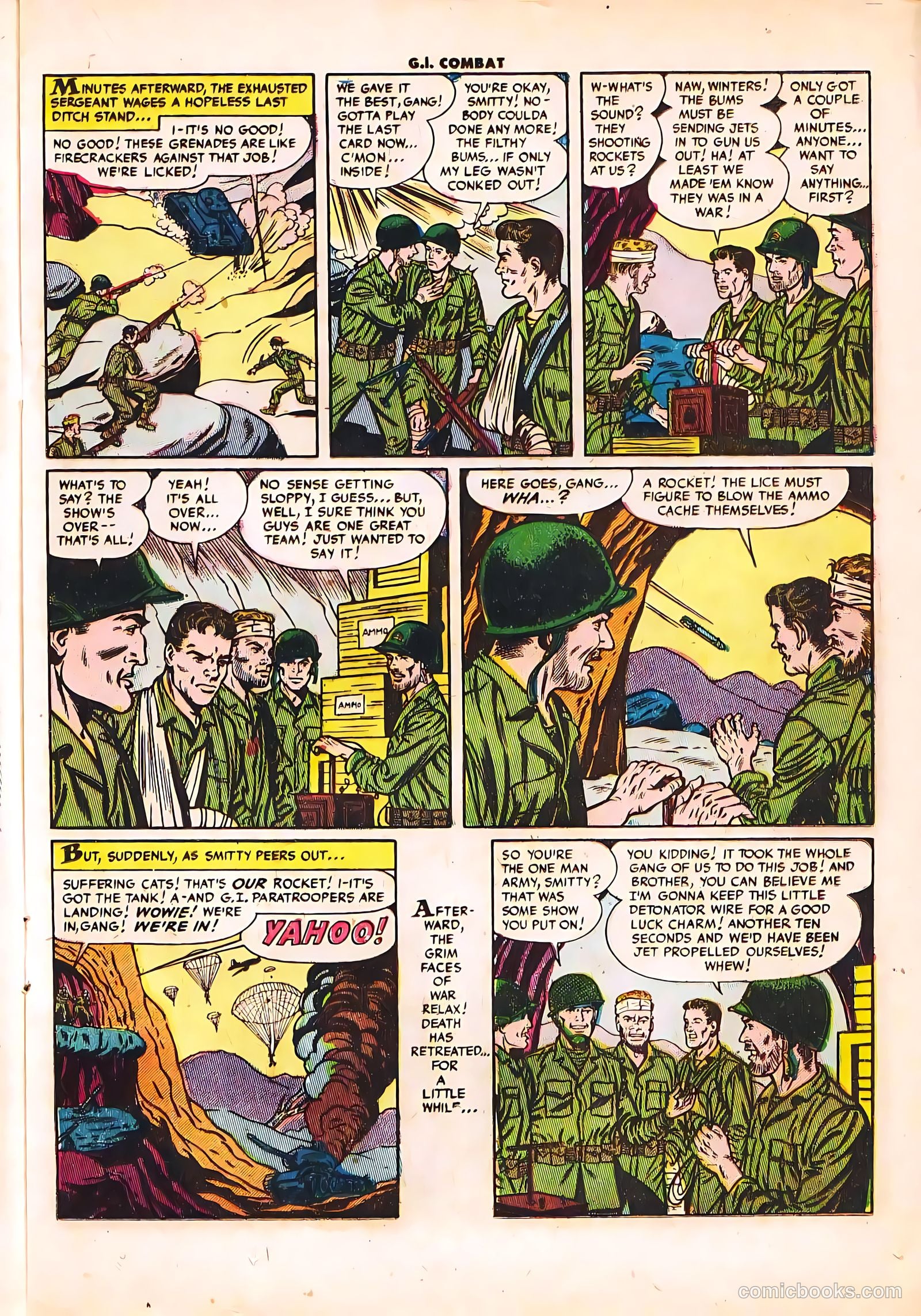 G.I. Combat #13 (1954) — page 17 of 36