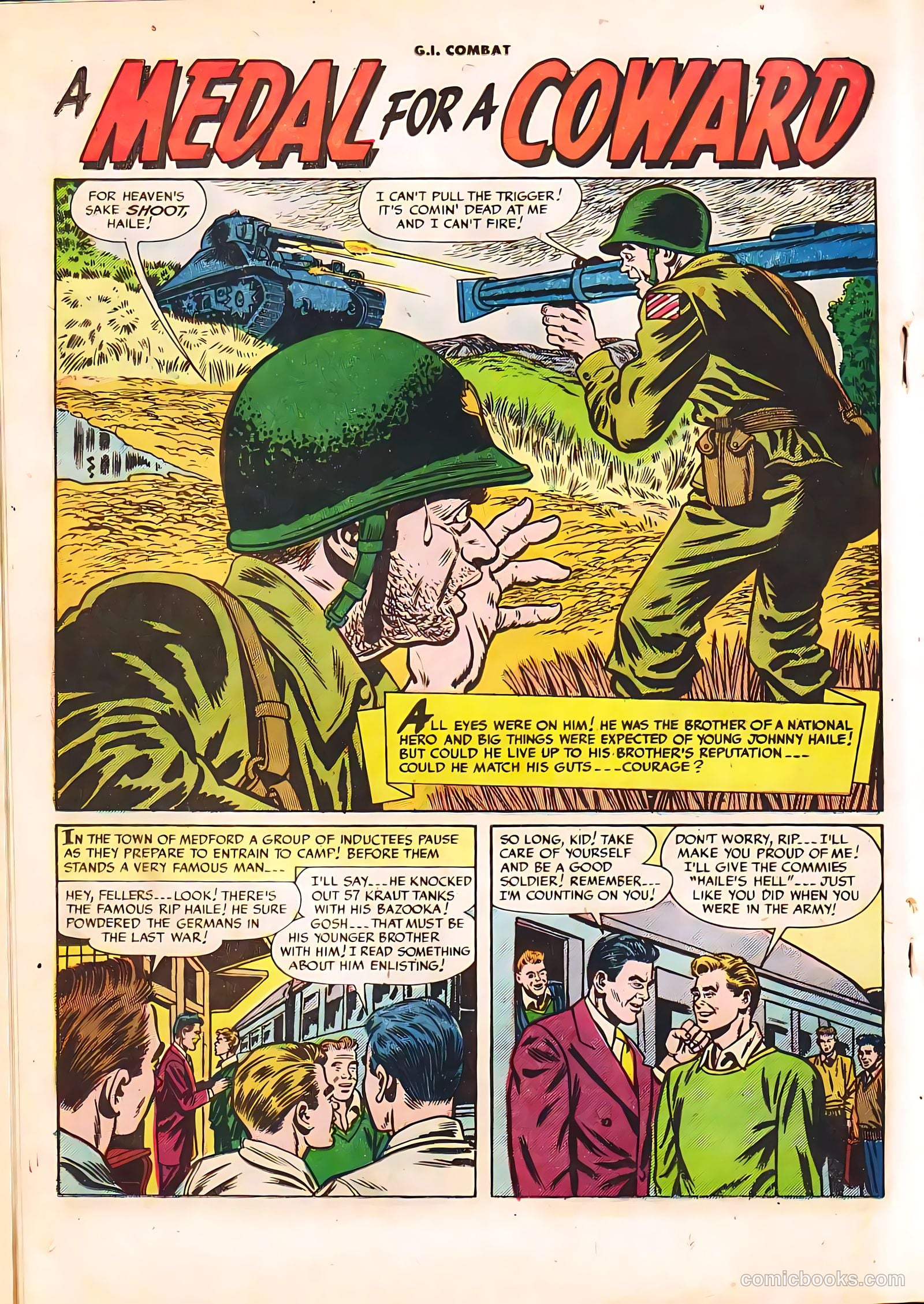 G.I. Combat #13 (1954) — page 18 of 36