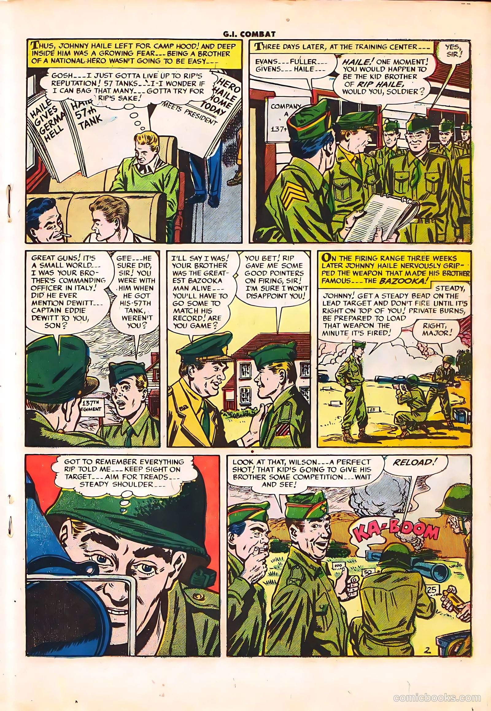 G.I. Combat #13 (1954) — page 19 of 36