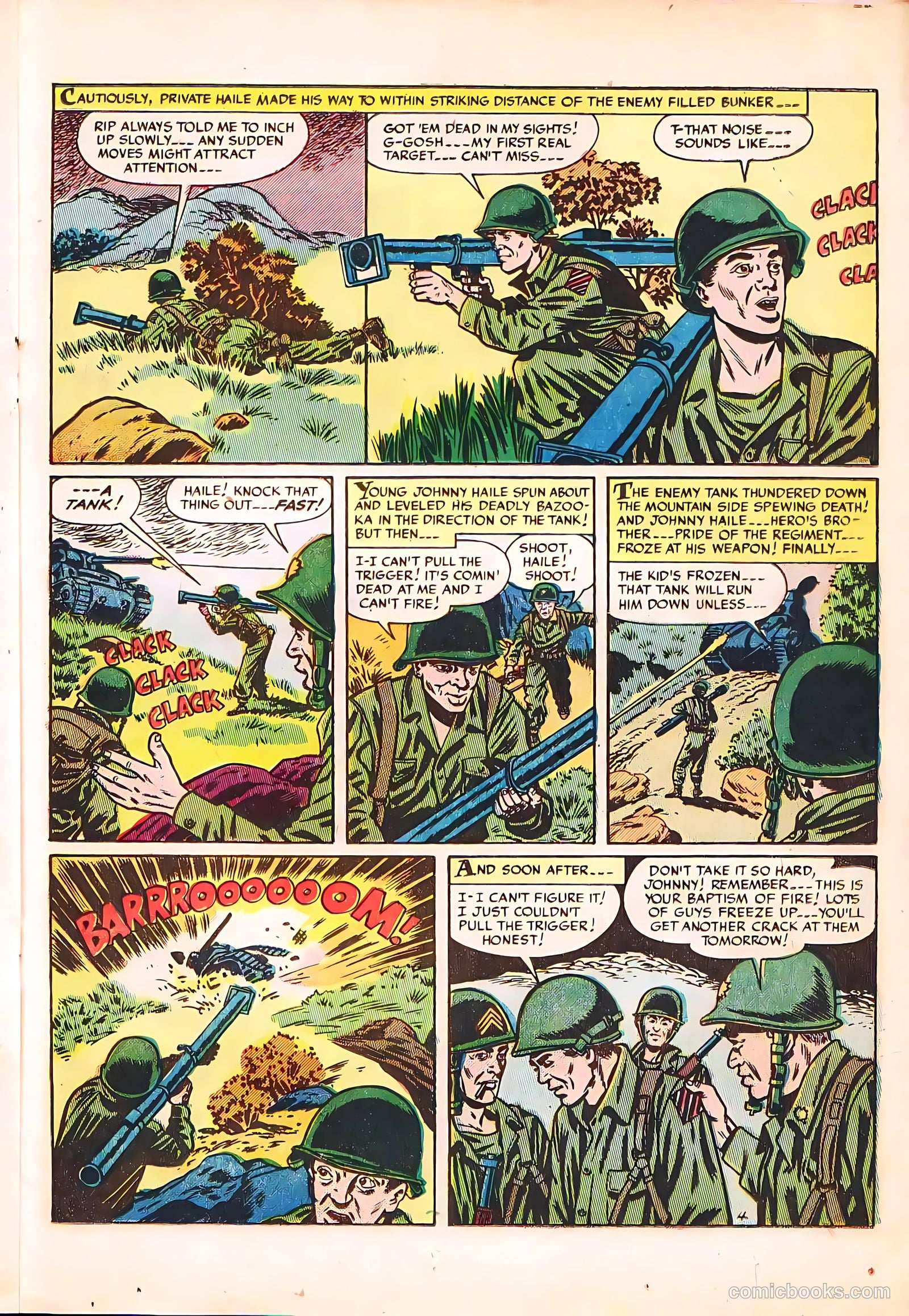 G.I. Combat #13 (1954) — page 21 of 36