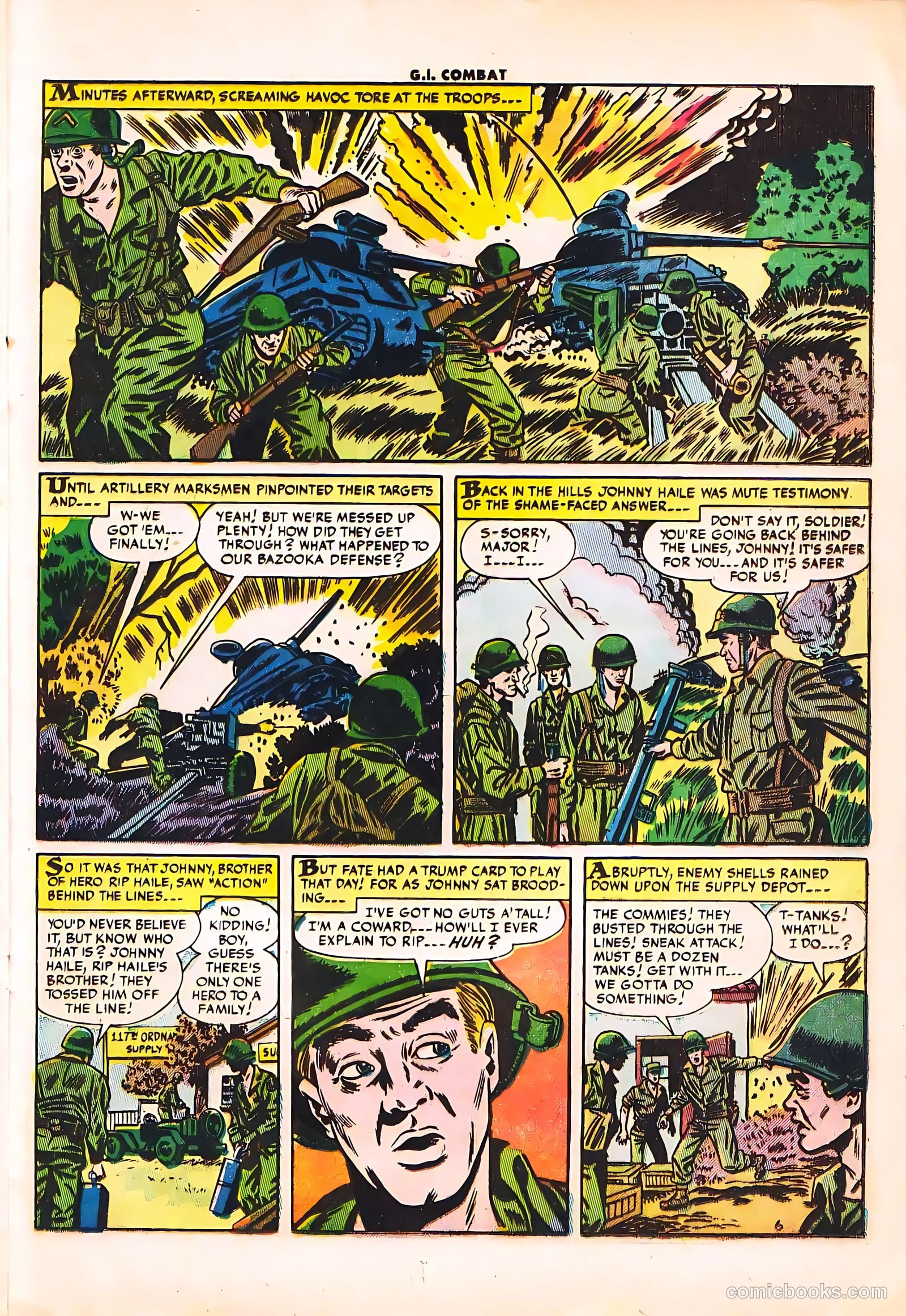 G.I. Combat #13 (1954) — page 23 of 36