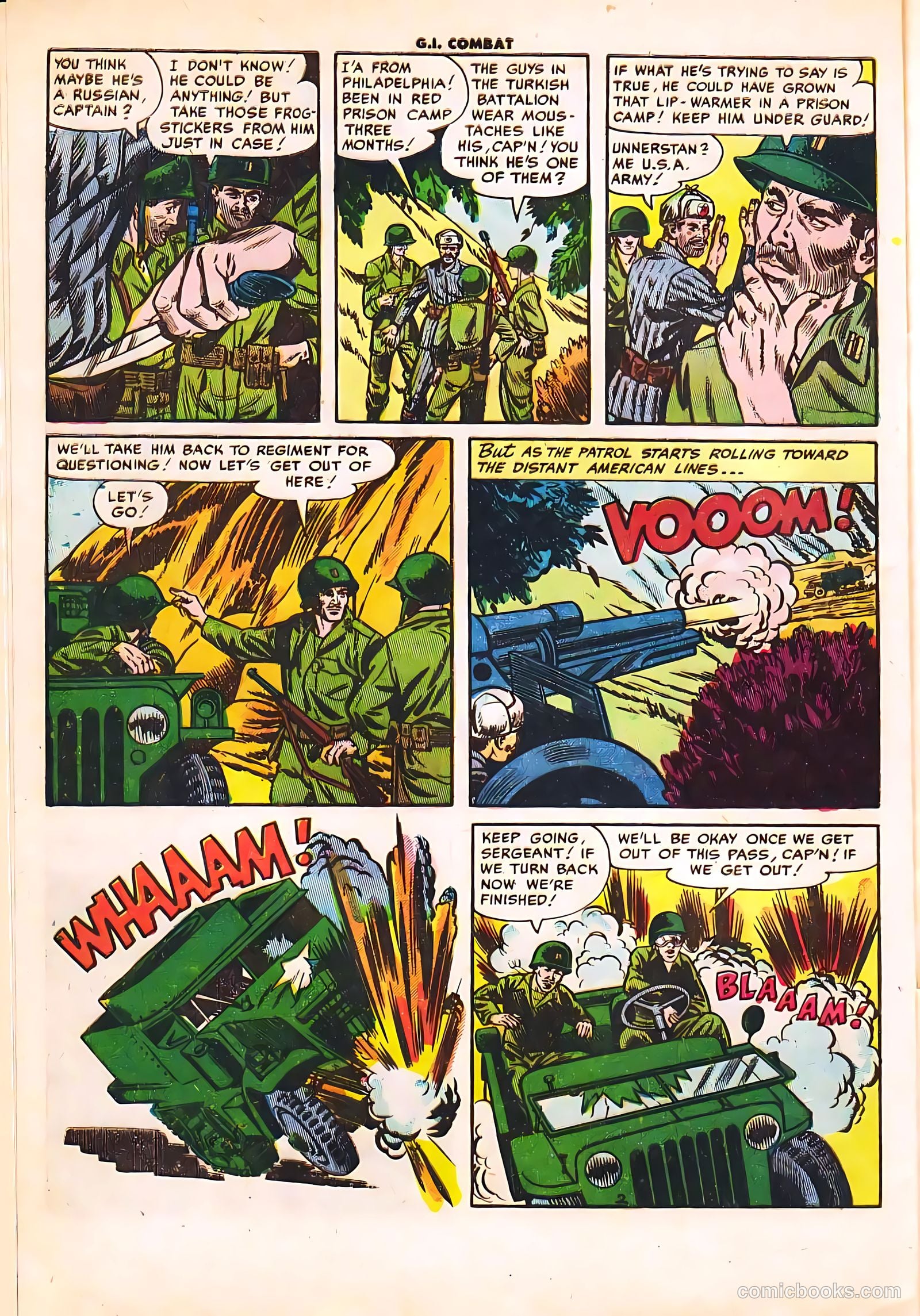 G.I. Combat #13 (1954) — page 28 of 36