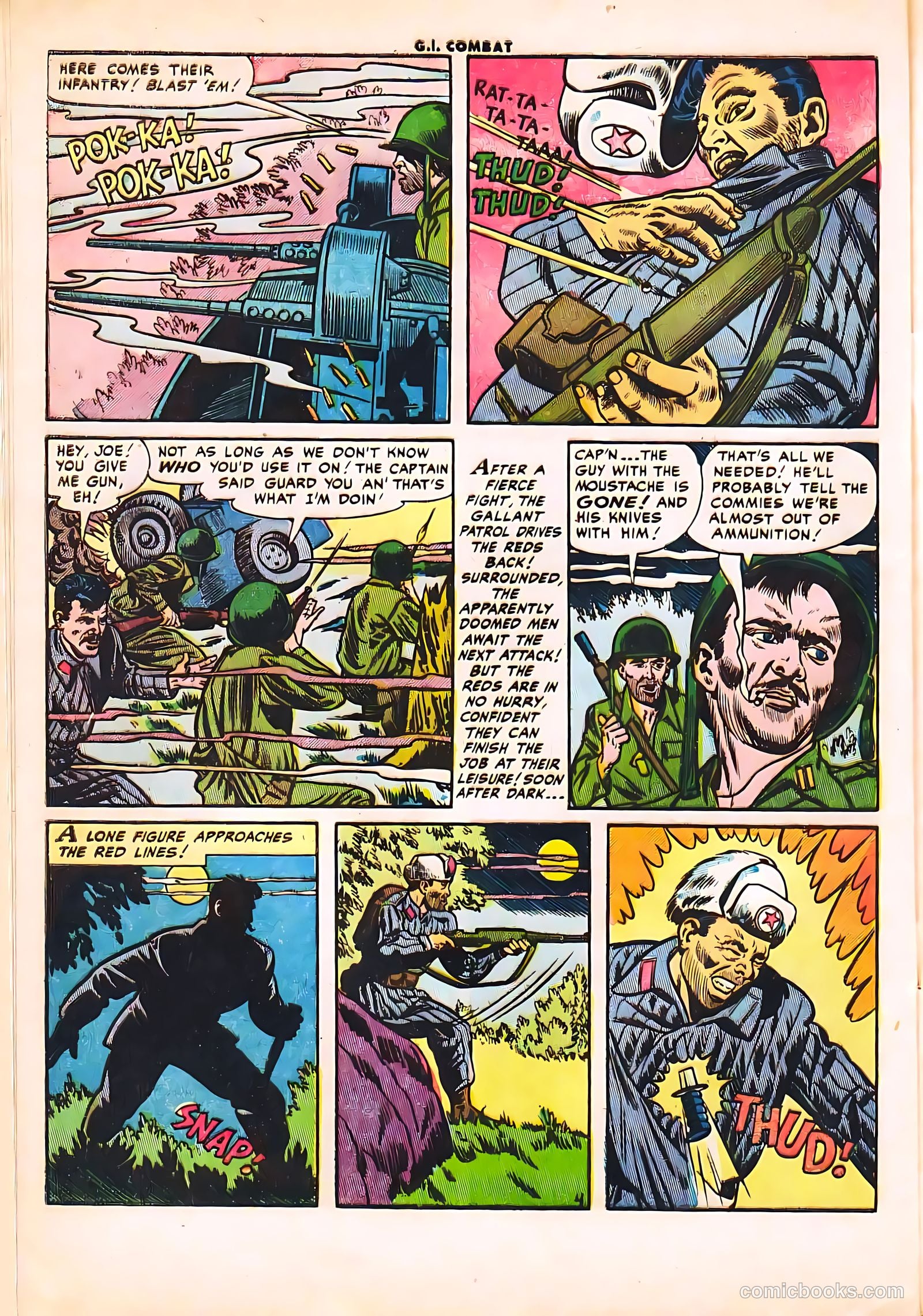 G.I. Combat #13 (1954) — page 30 of 36