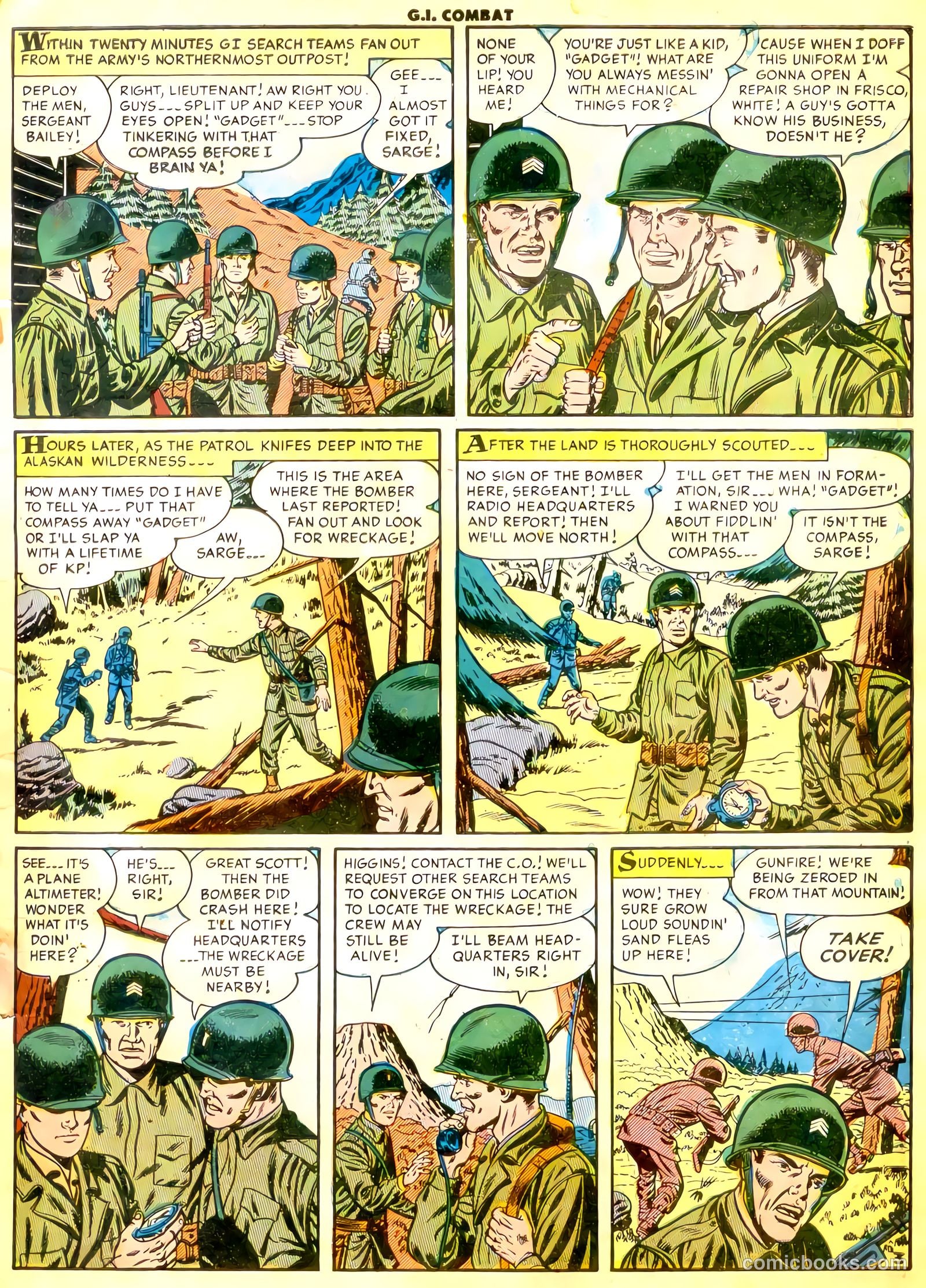 G.I. Combat #18 (1954) — page 4 of 29
