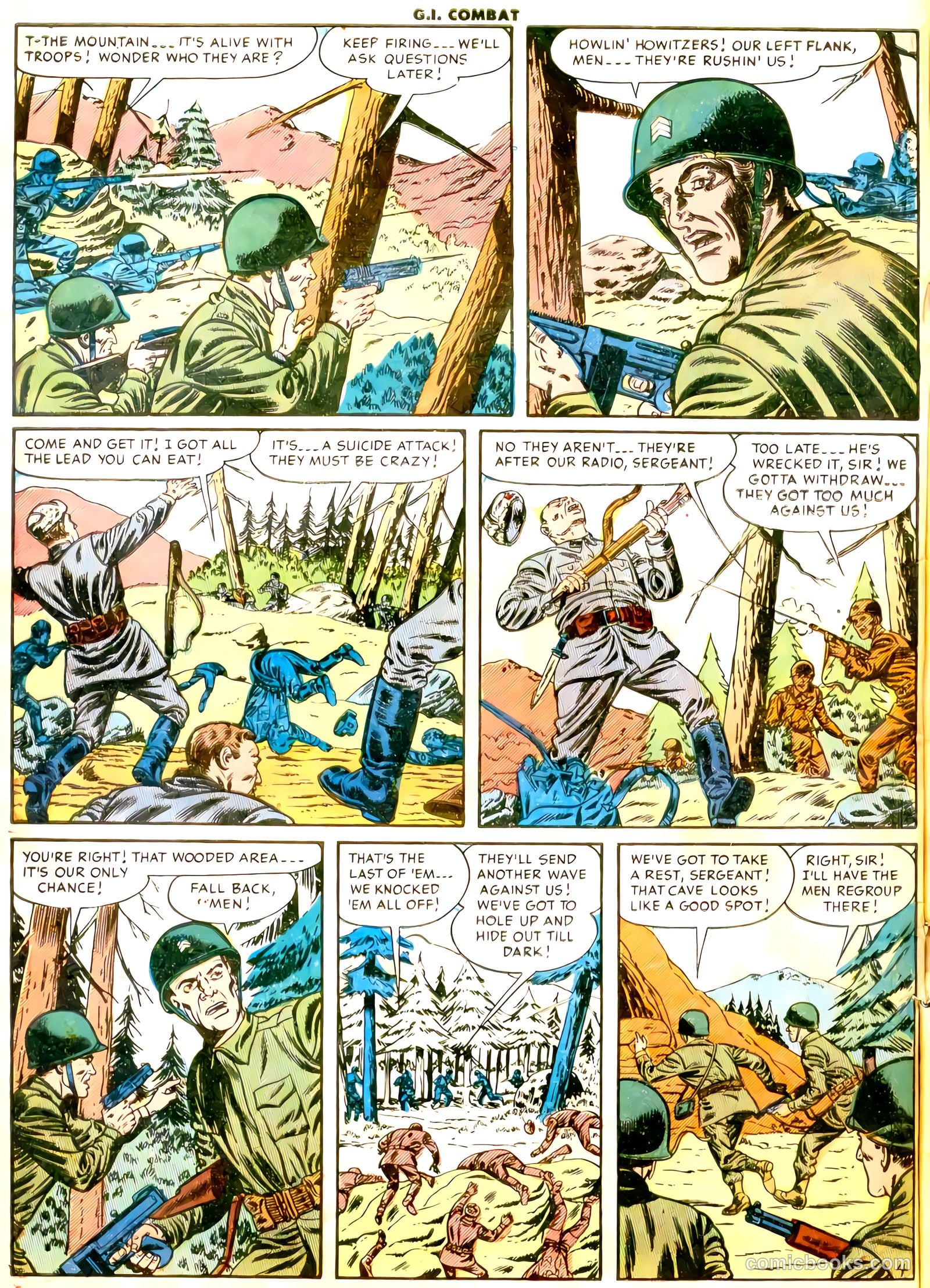G.I. Combat #18 (1954) — page 5 of 29