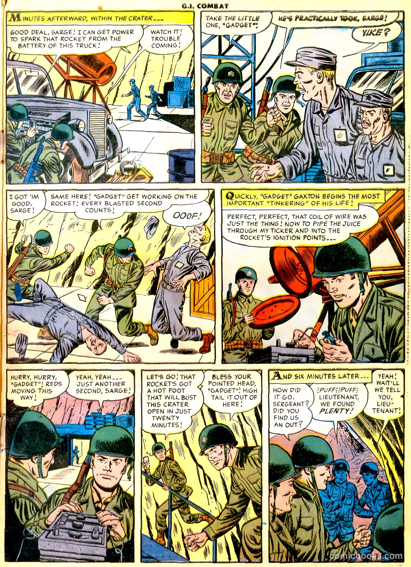 G.I. Combat #18 (1954) — page 8 of 29
