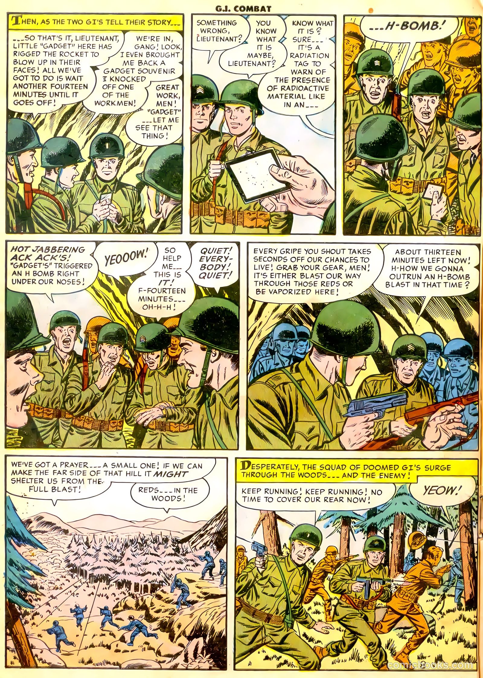 G.I. Combat #18 (1954) — page 9 of 29