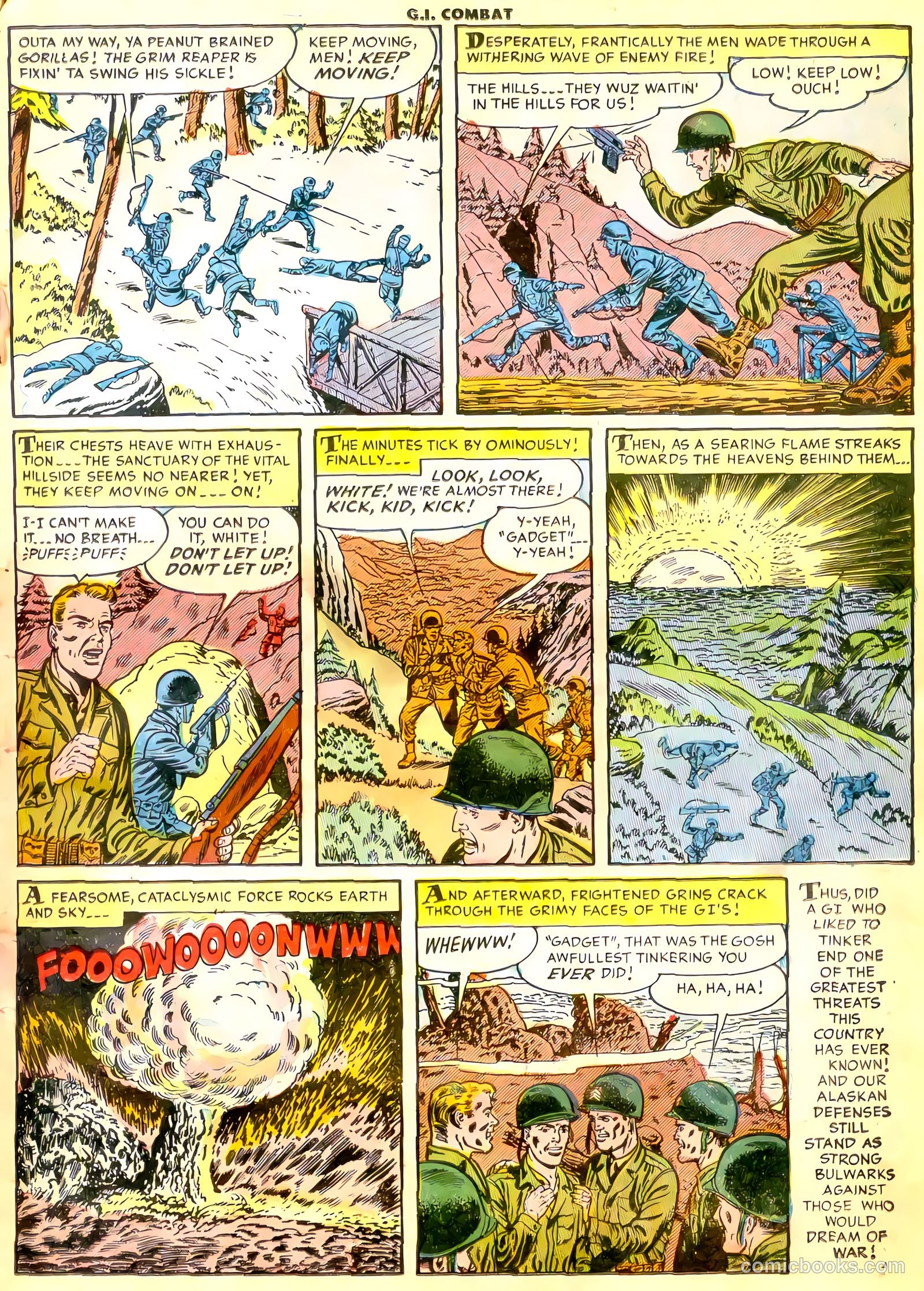 G.I. Combat #18 (1954) — page 10 of 29