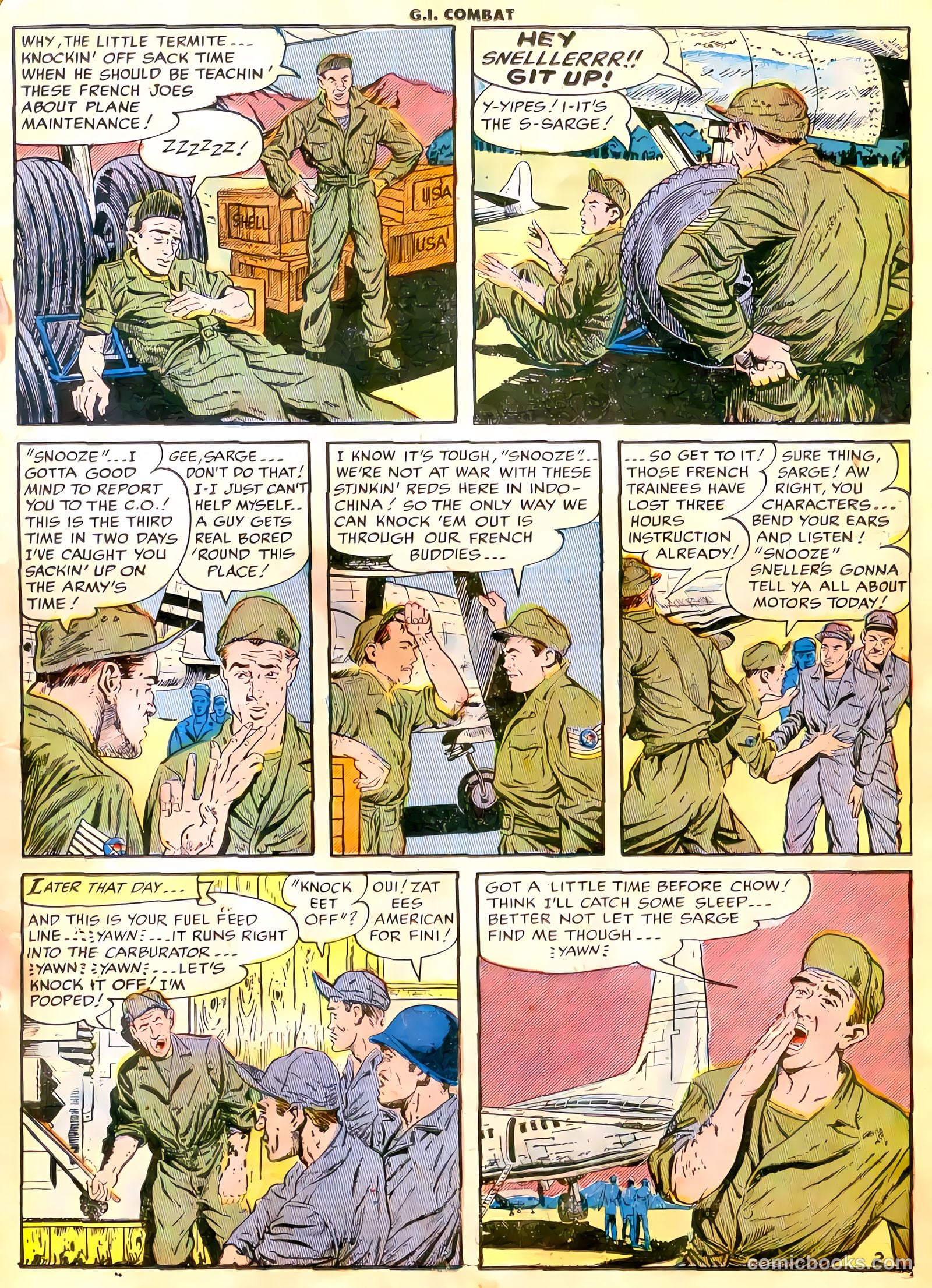 G.I. Combat #18 (1954) — page 12 of 29