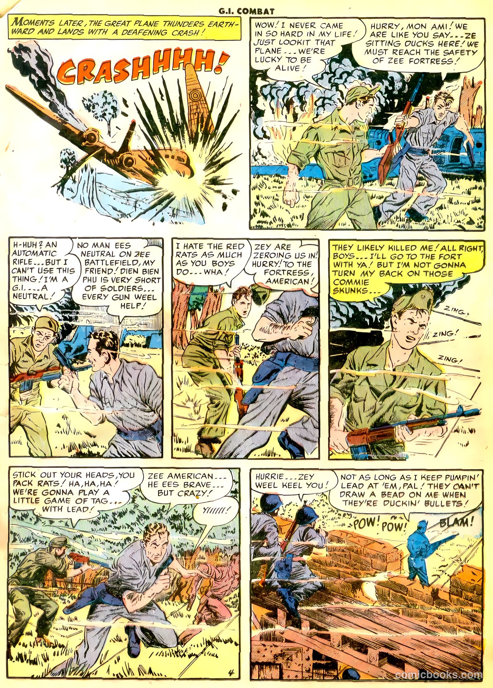 G.I. Combat #18 (1954) — page 14 of 29