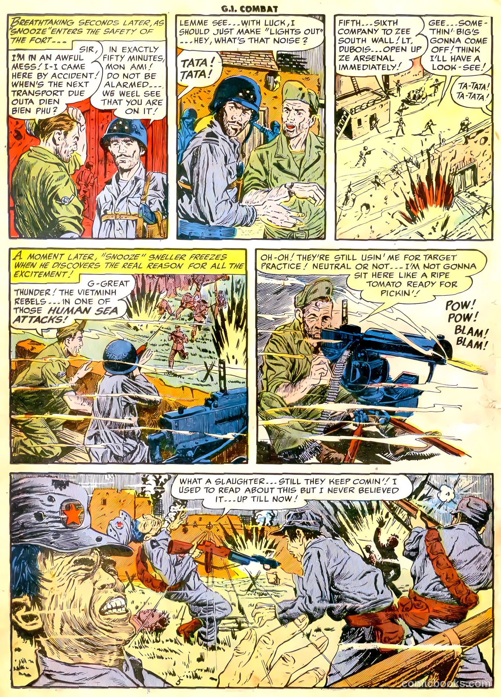 G.I. Combat #18 (1954) — page 15 of 29