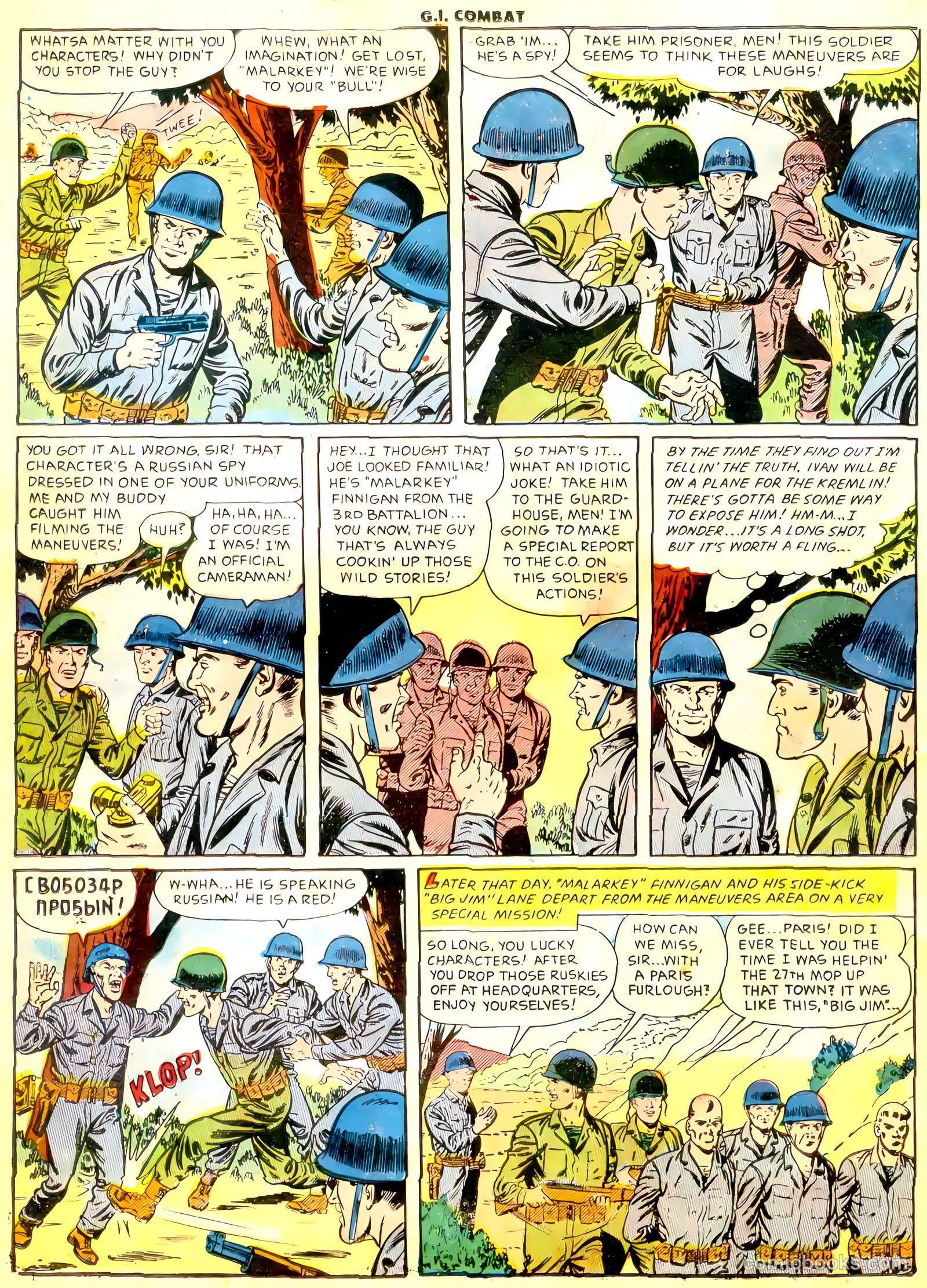 G.I. Combat #18 (1954) — page 19 of 29