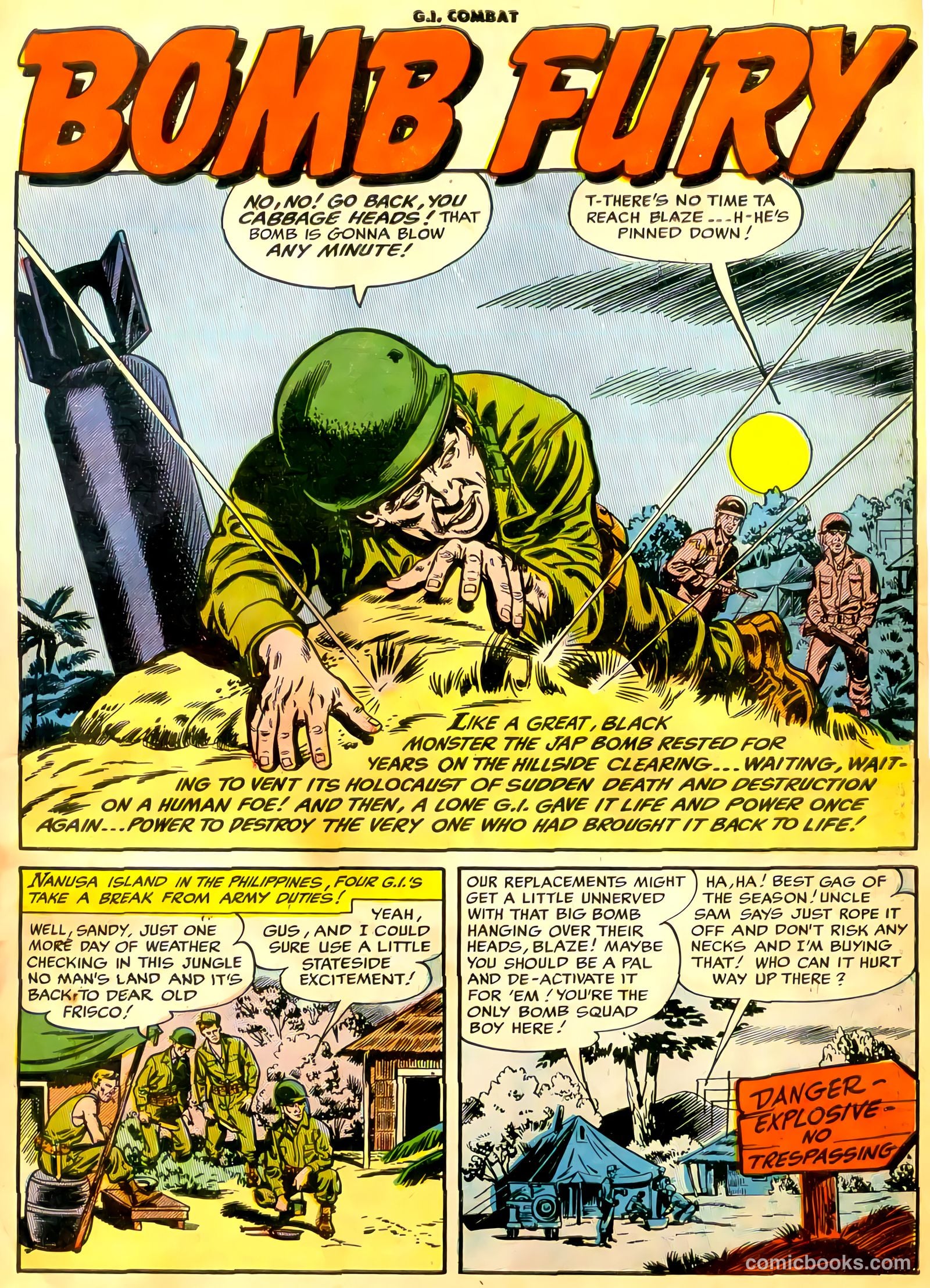 G.I. Combat #18 (1954) — page 22 of 29